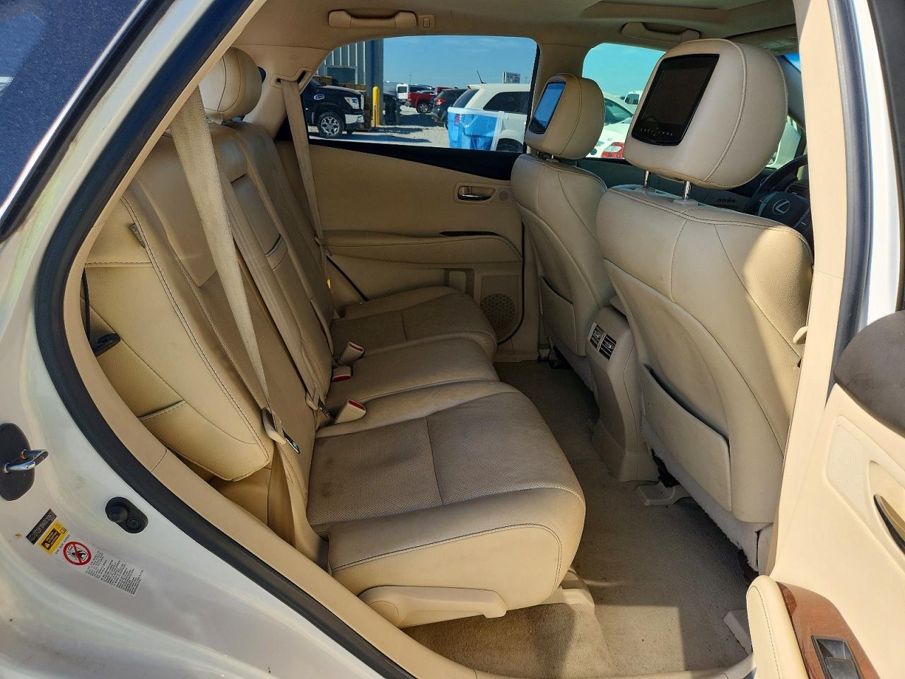 2013 Lexus Rx 350 White vin: 2T2ZK1BA4DC109632