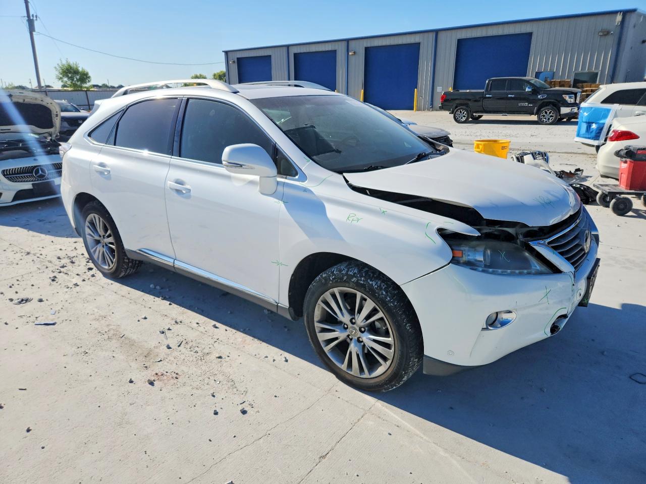 2013 Lexus Rx 350 White vin: 2T2ZK1BA4DC109632