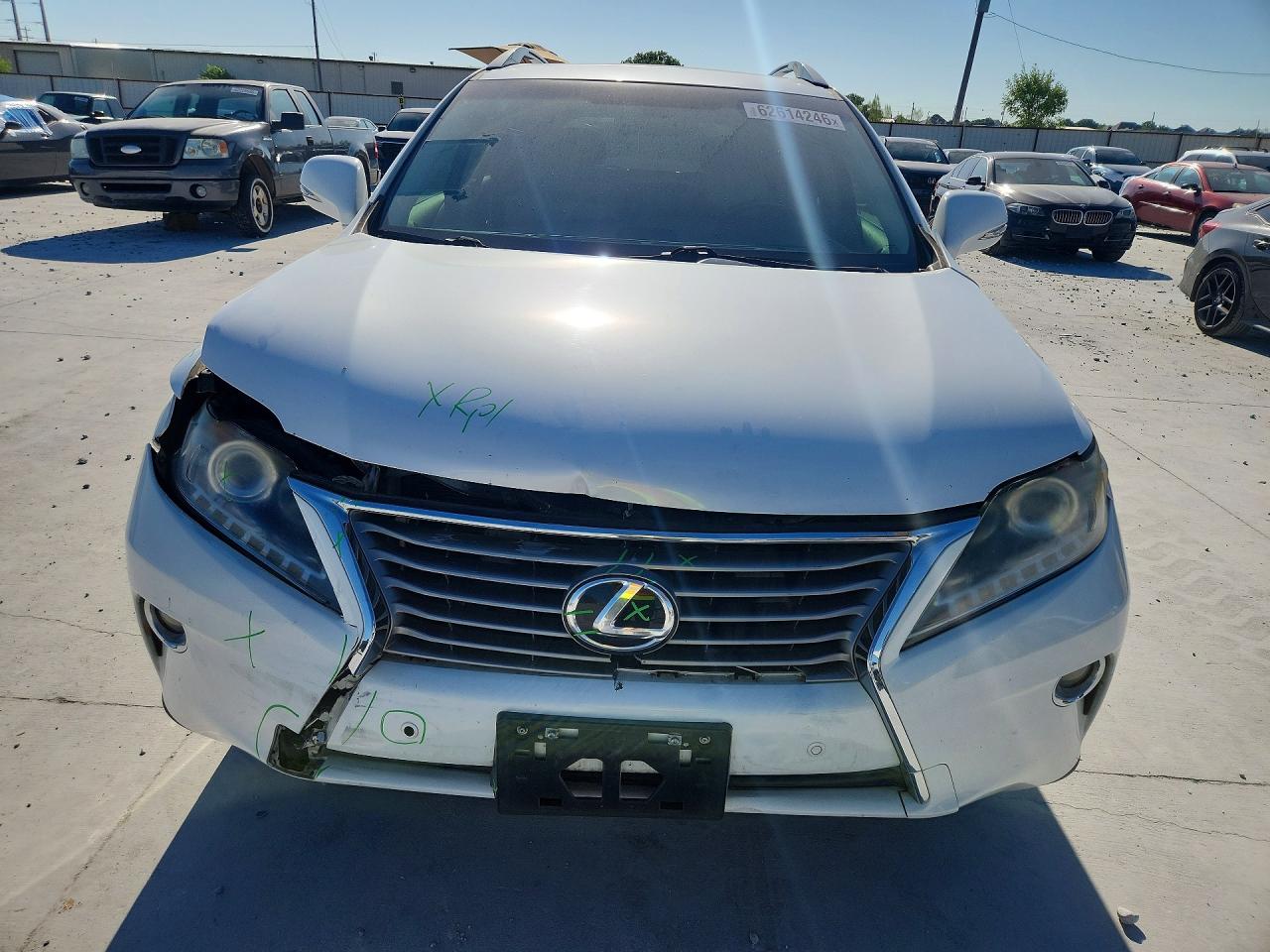 2013 Lexus Rx 350 White vin: 2T2ZK1BA4DC109632