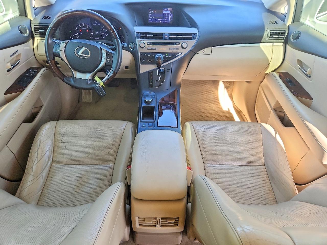 2013 Lexus Rx 350 White vin: 2T2ZK1BA4DC109632