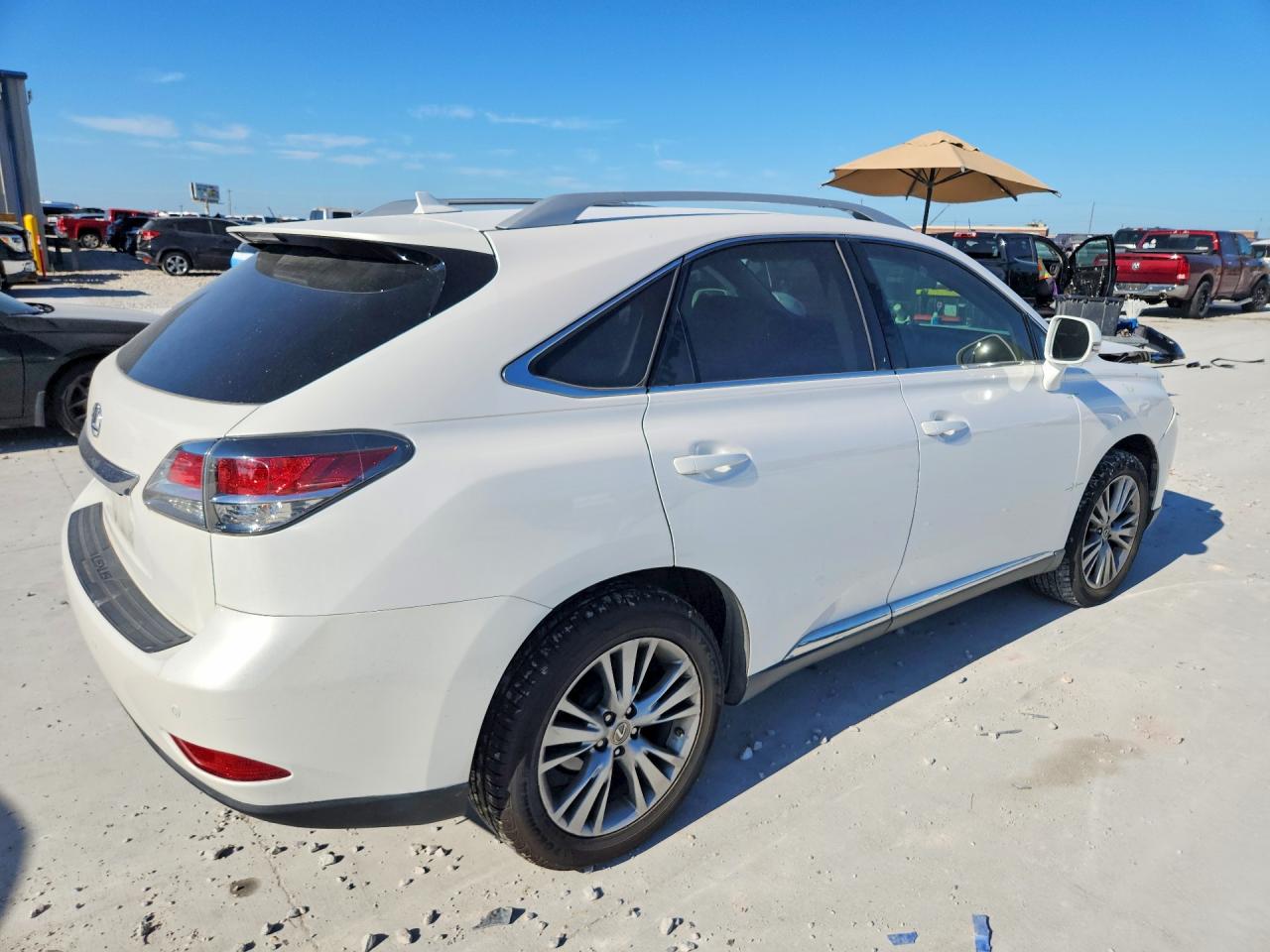 2013 Lexus Rx 350 White vin: 2T2ZK1BA4DC109632