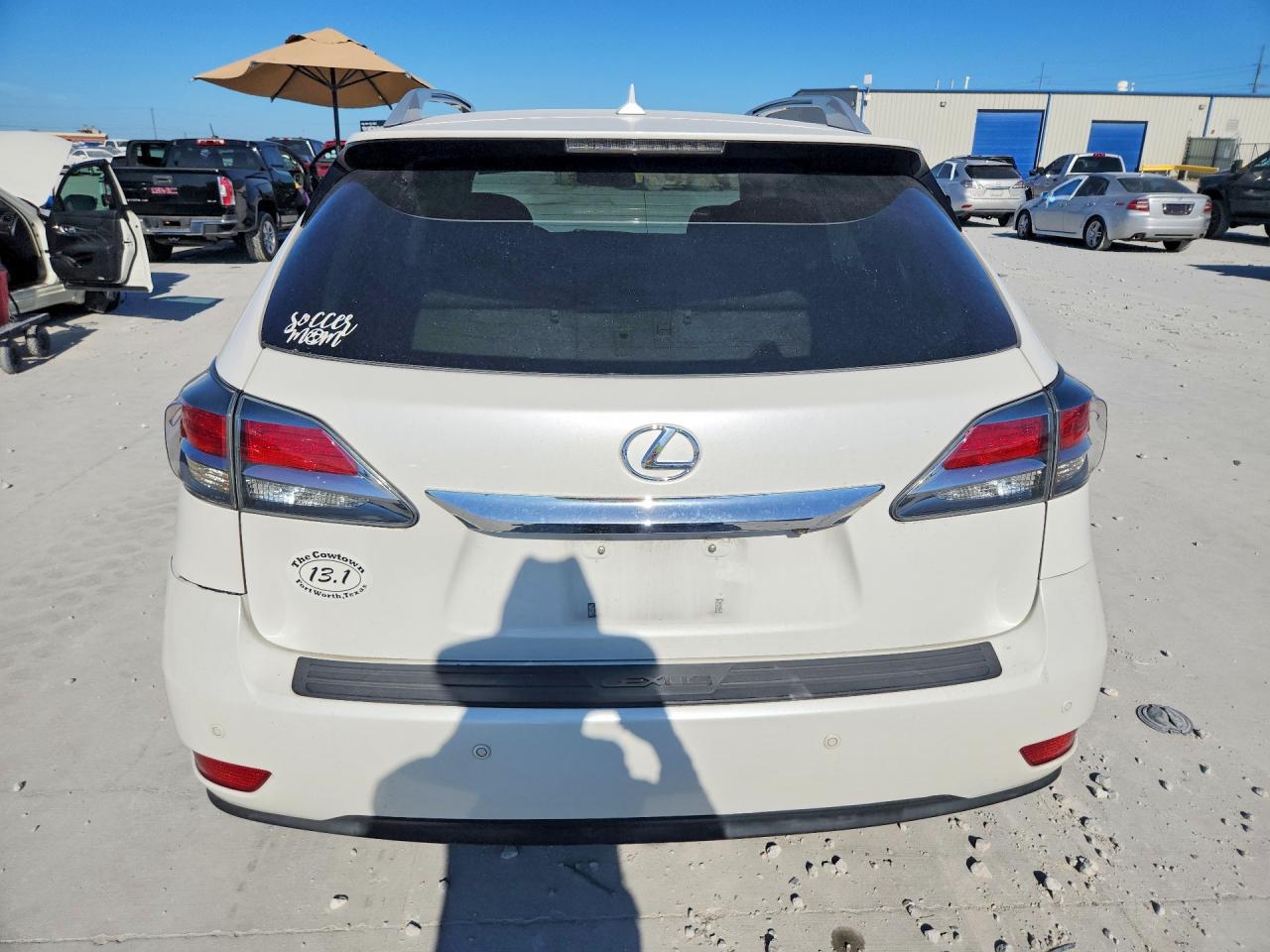 2013 Lexus Rx 350 White vin: 2T2ZK1BA4DC109632