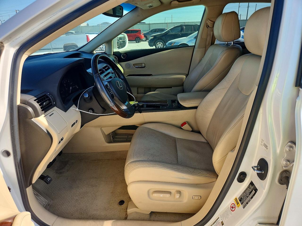 2013 Lexus Rx 350 White vin: 2T2ZK1BA4DC109632