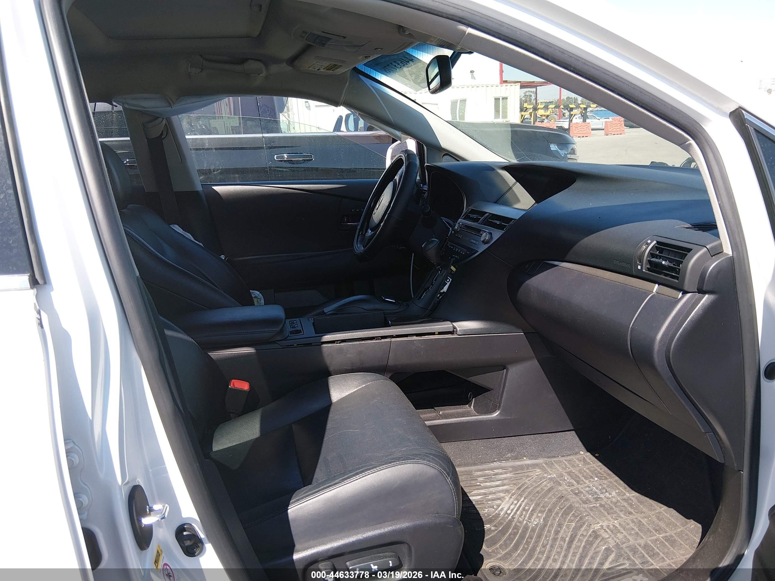 2013 Lexus Rx 350   White vin: 2T2ZK1BA4DC111722