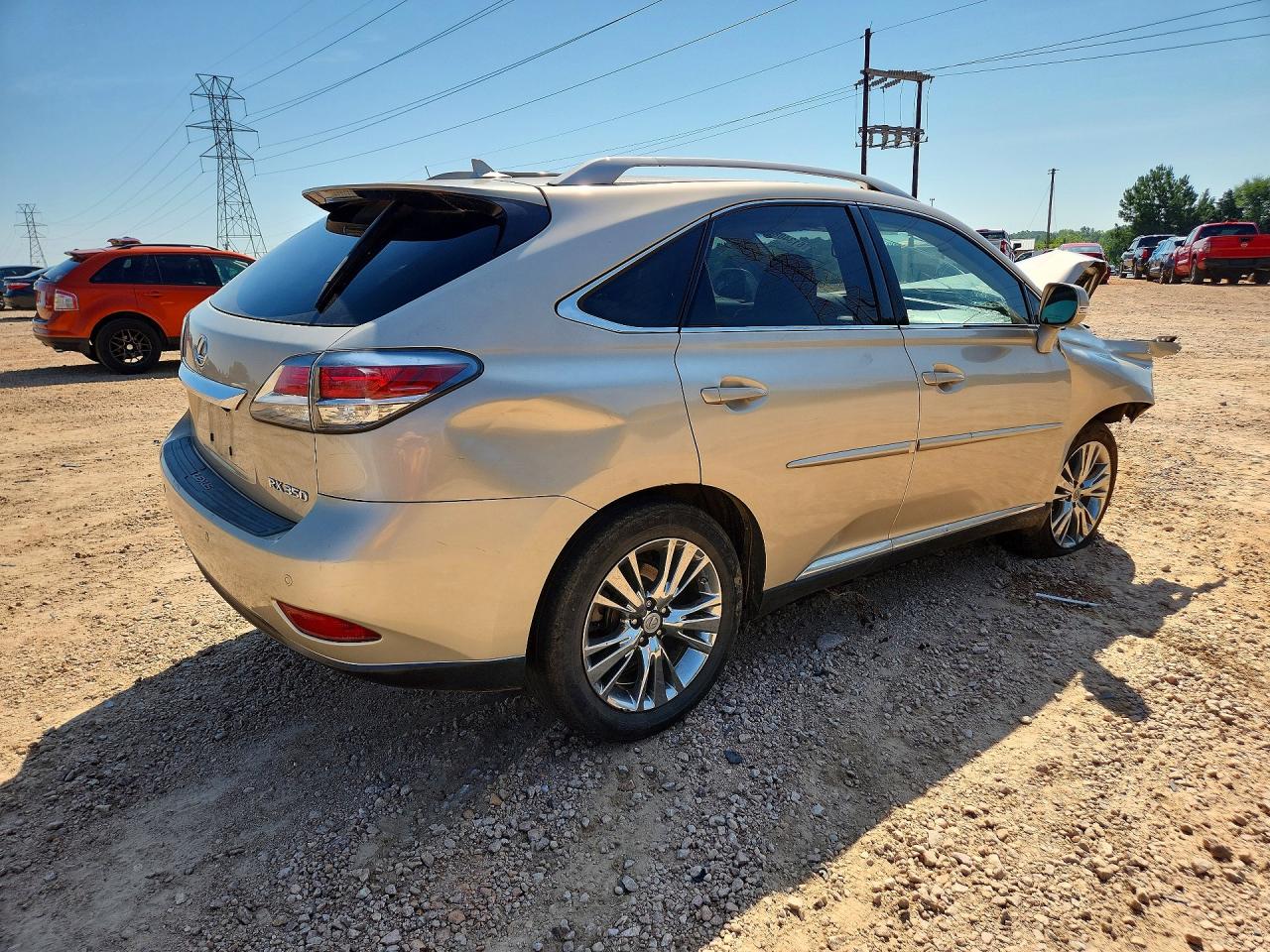 2013 Lexus Rx 350 Золотой vin: 2T2ZK1BA4DC114670