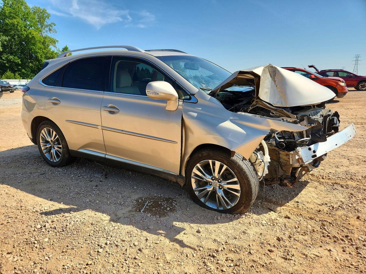 2013 Lexus Rx 350 Золотой vin: 2T2ZK1BA4DC114670