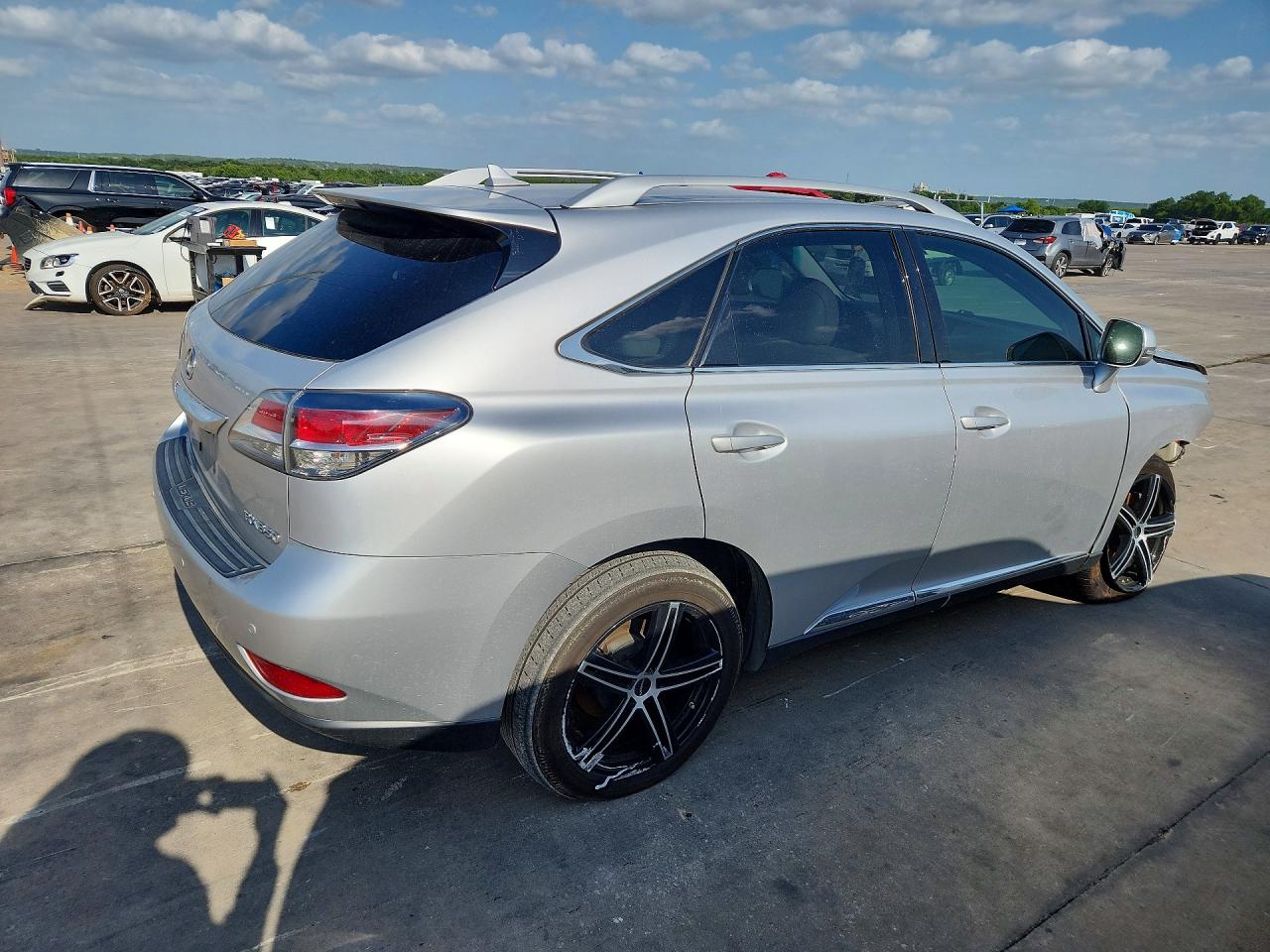 2013 Lexus Rx 350 Silver vin: 2T2ZK1BA4DC115088