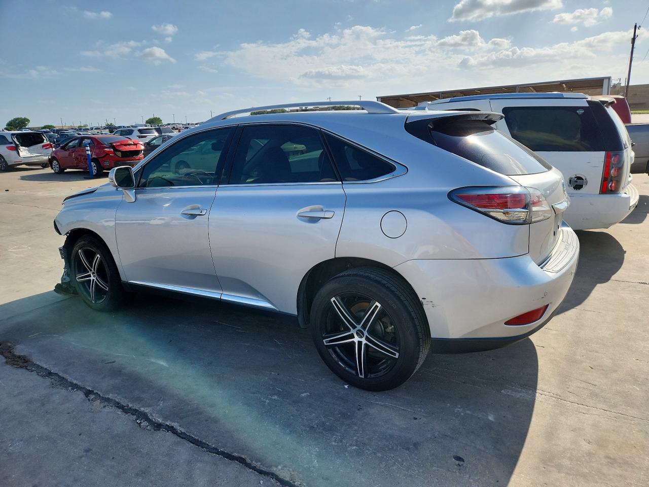 2013 Lexus Rx 350 Silver vin: 2T2ZK1BA4DC115088