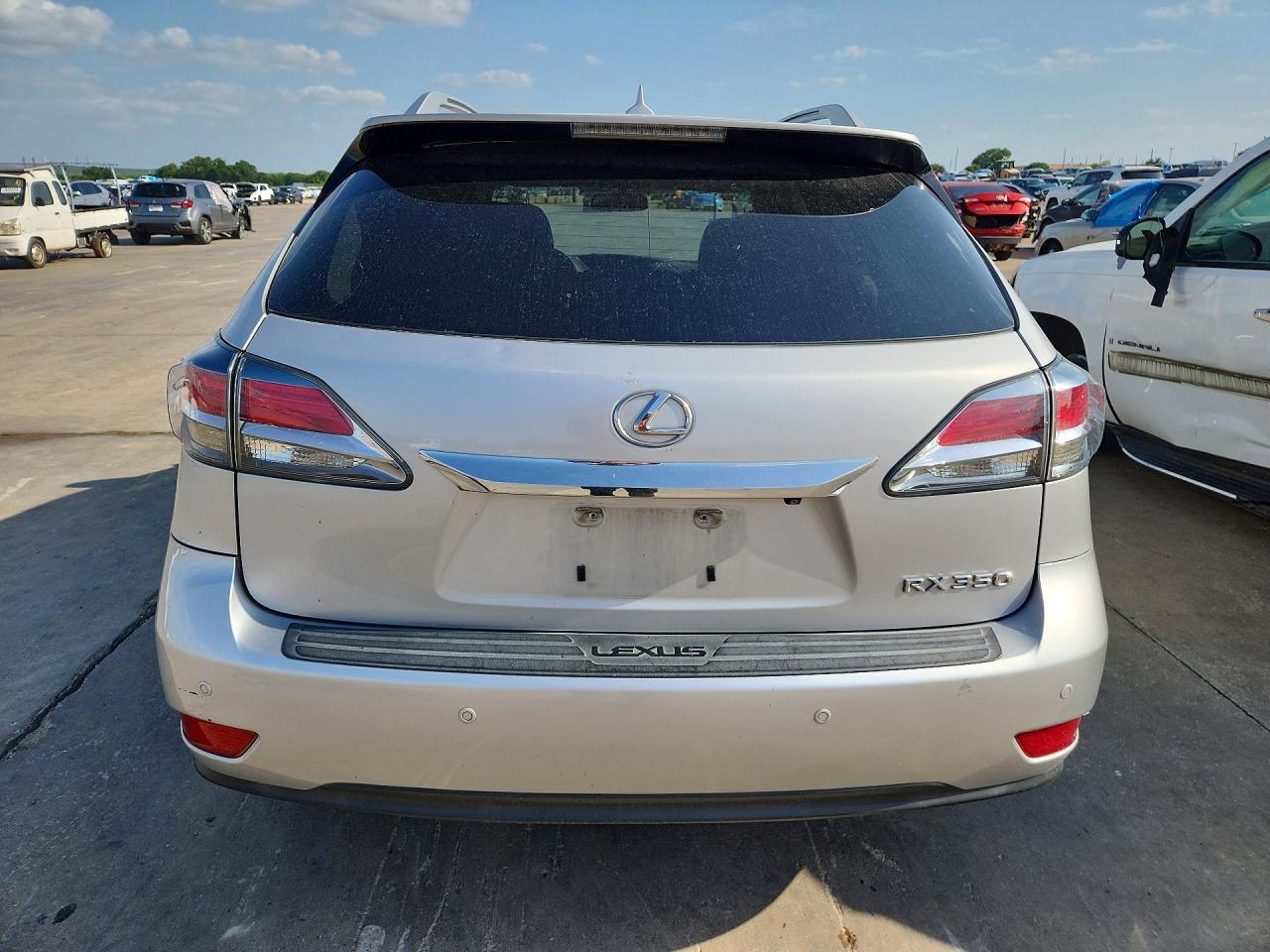2013 Lexus Rx 350 Silver vin: 2T2ZK1BA4DC115088