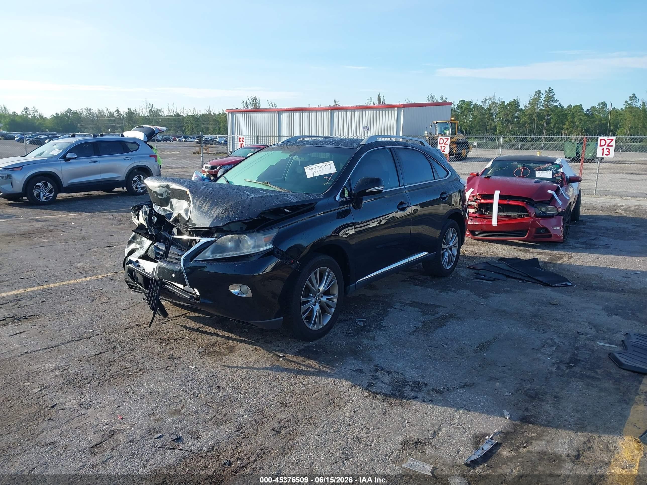 2013 Lexus Rx 350   Black vin: 2T2ZK1BA4DC123370