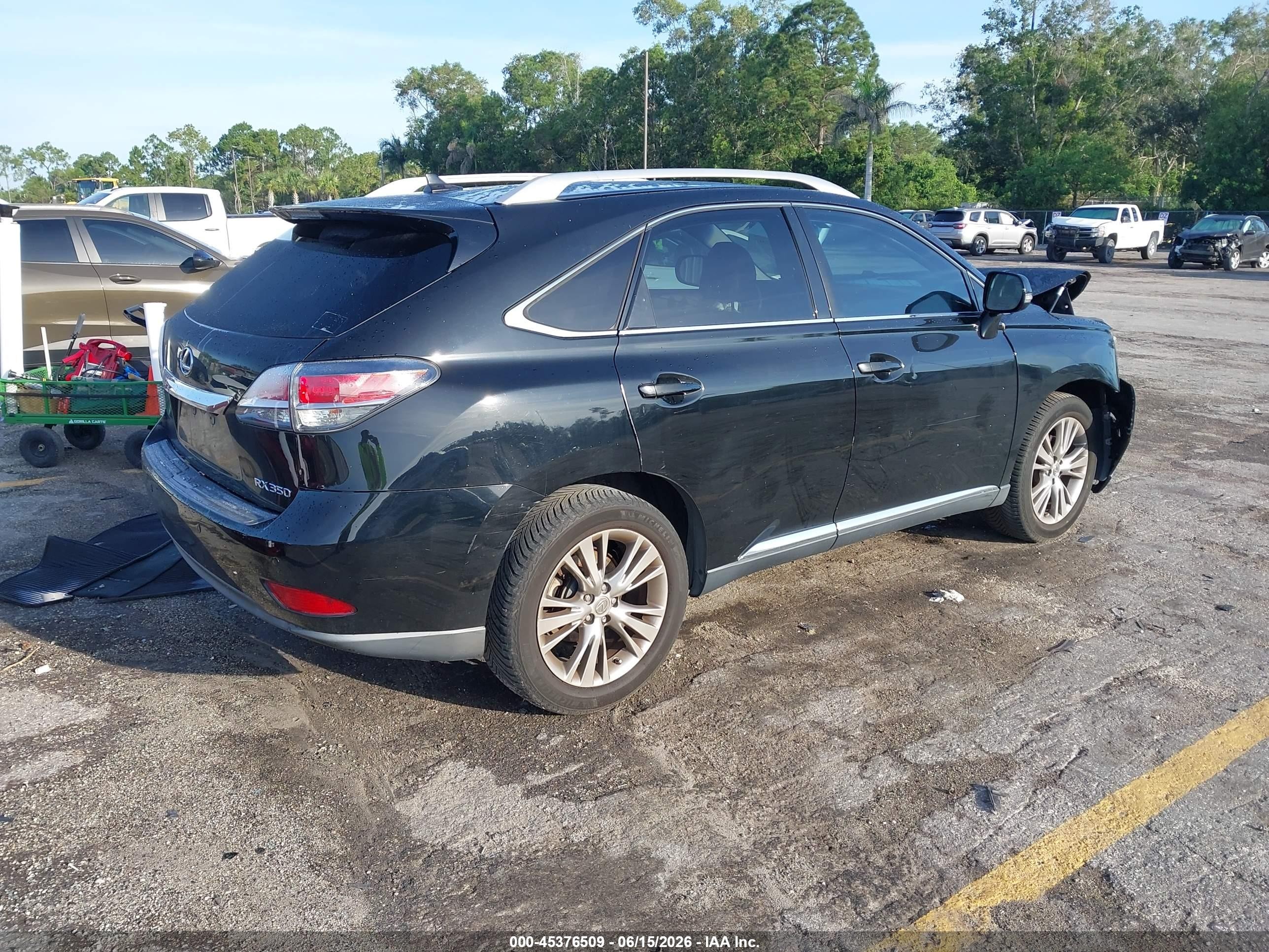2013 Lexus Rx 350   Black vin: 2T2ZK1BA4DC123370