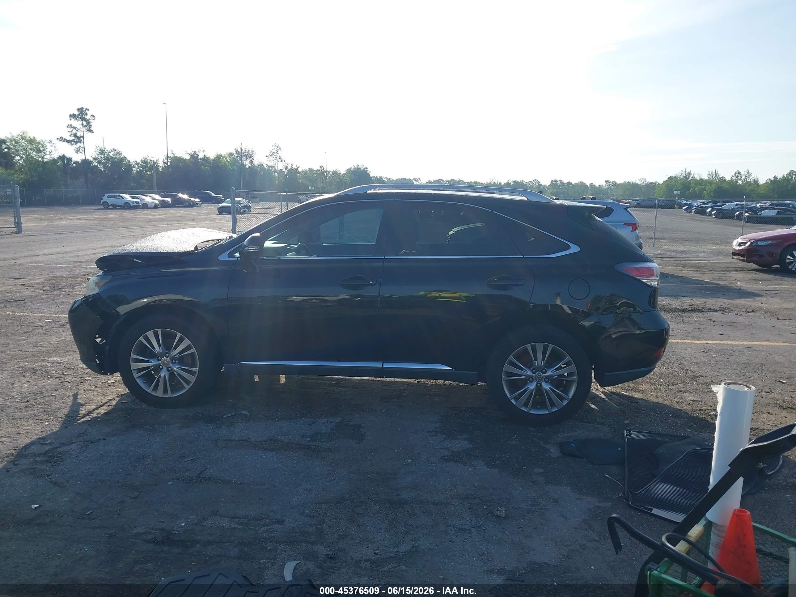 2013 Lexus Rx 350   Black vin: 2T2ZK1BA4DC123370