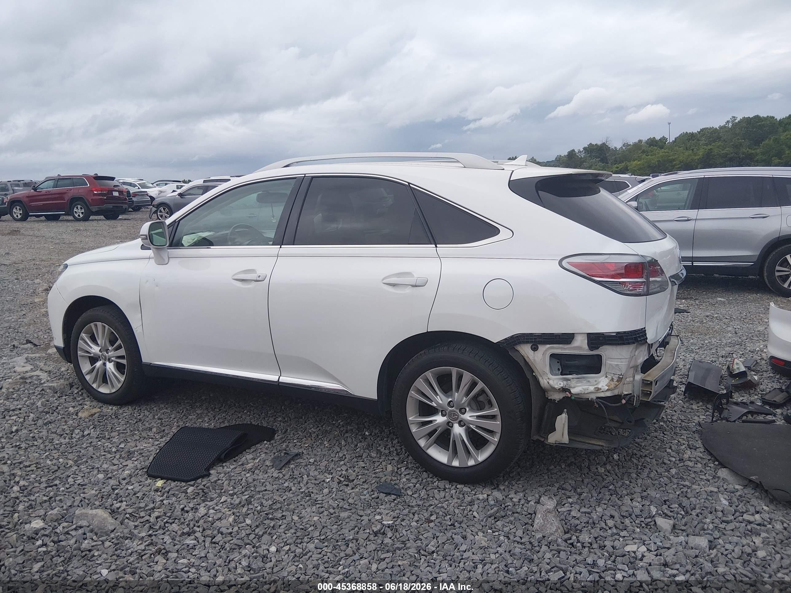 2013 Lexus Rx 350   White vin: 2T2ZK1BA4DC131260