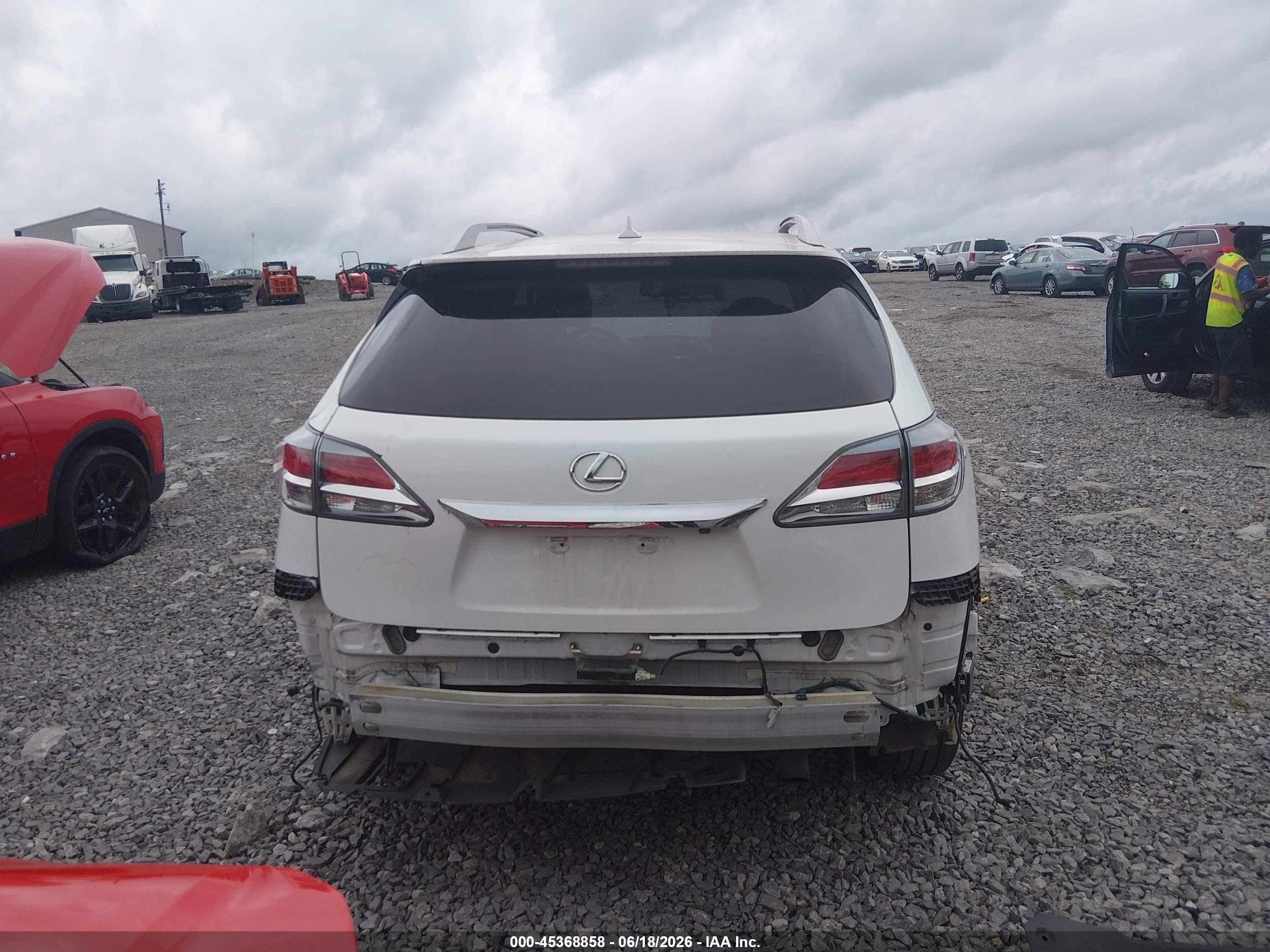 2013 Lexus Rx 350   White vin: 2T2ZK1BA4DC131260