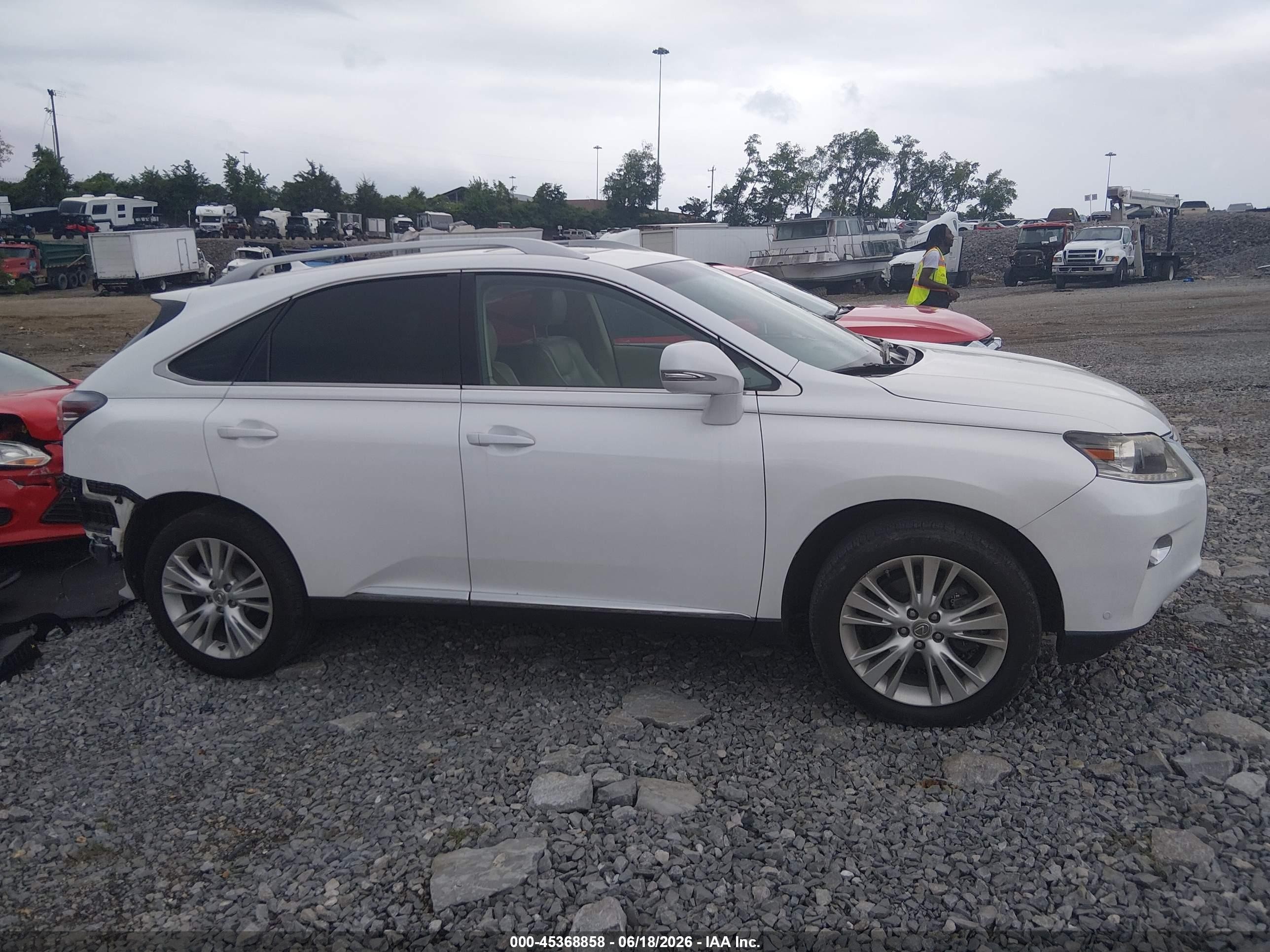 2013 Lexus Rx 350   White vin: 2T2ZK1BA4DC131260