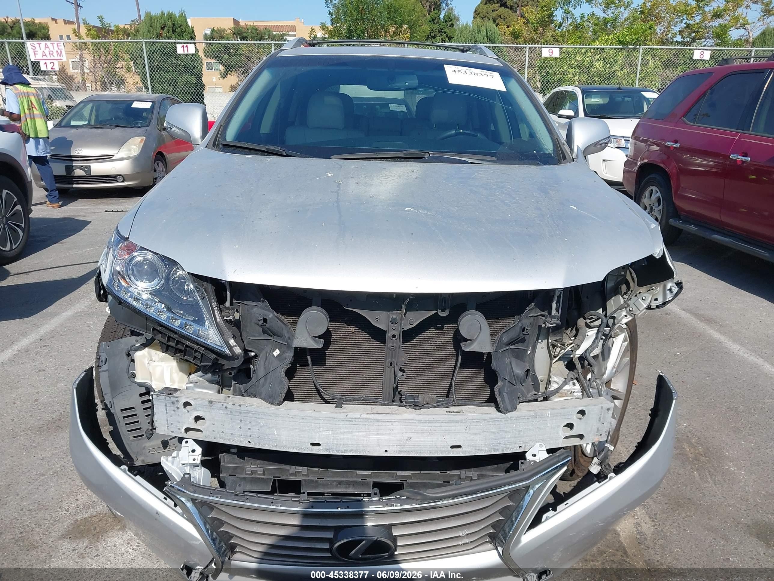2014 Lexus Rx 350   Silver vin: 2T2ZK1BA4EC144107