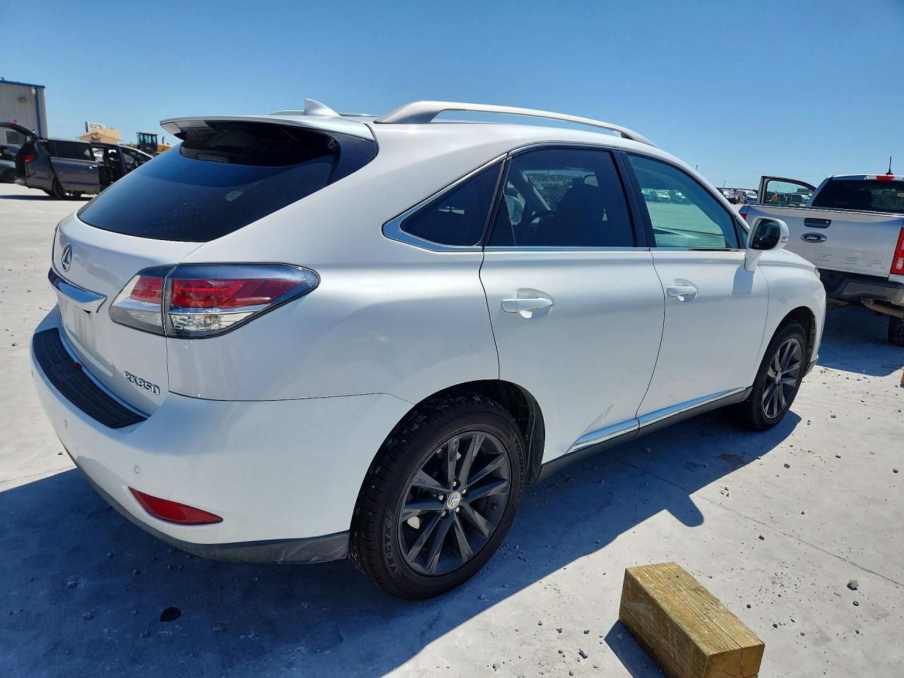 2015 Lexus Rx 350 White vin: 2T2ZK1BA4FC159823