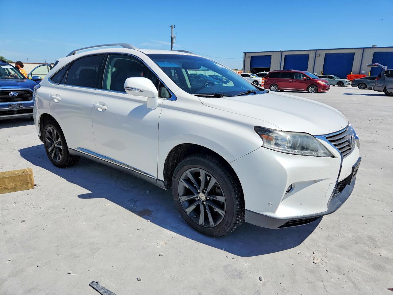 2015 Lexus Rx 350 White vin: 2T2ZK1BA4FC159823