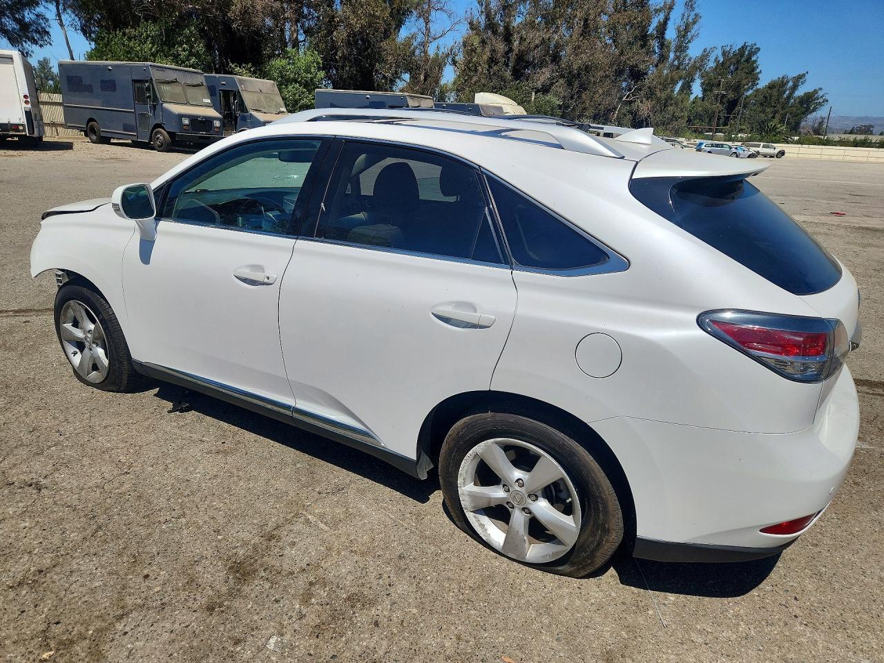 2015 Lexus Rx 350 Base White vin: 2T2ZK1BA4FC173981