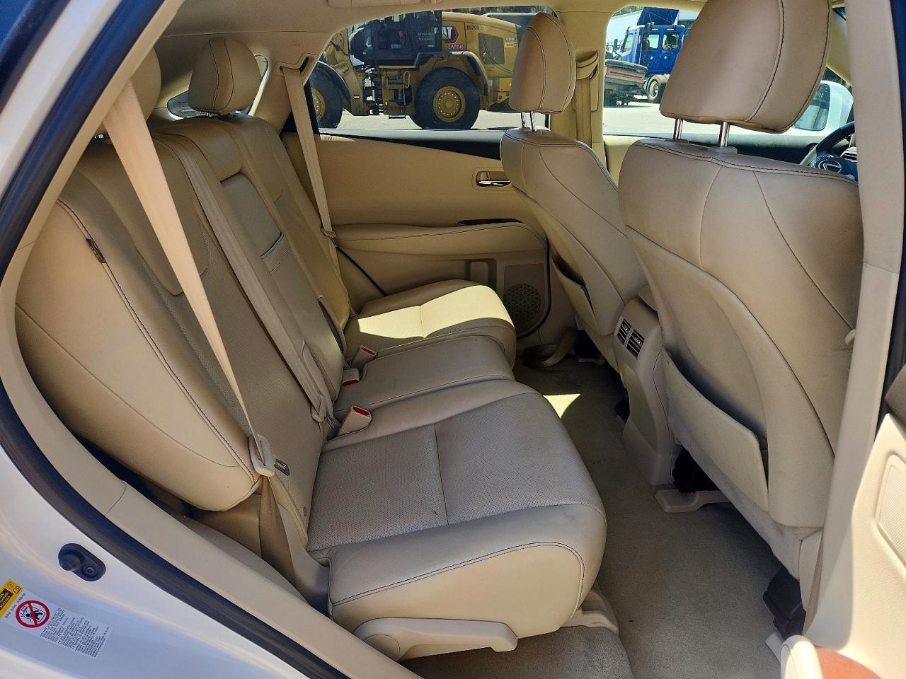 2015 Lexus Rx 350 Base White vin: 2T2ZK1BA4FC173981