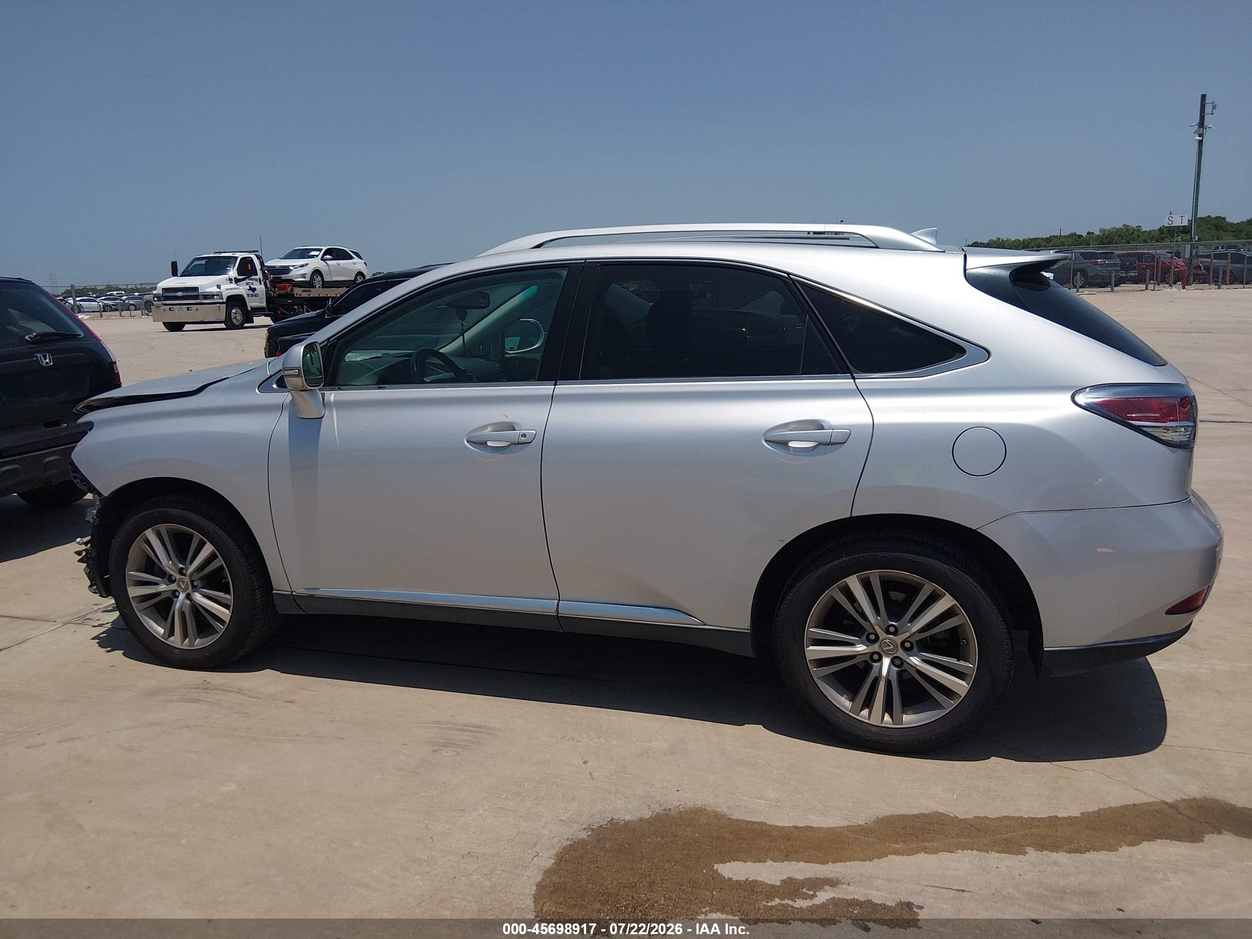 2015 Lexus Rx 350   Silver vin: 2T2ZK1BA4FC178243