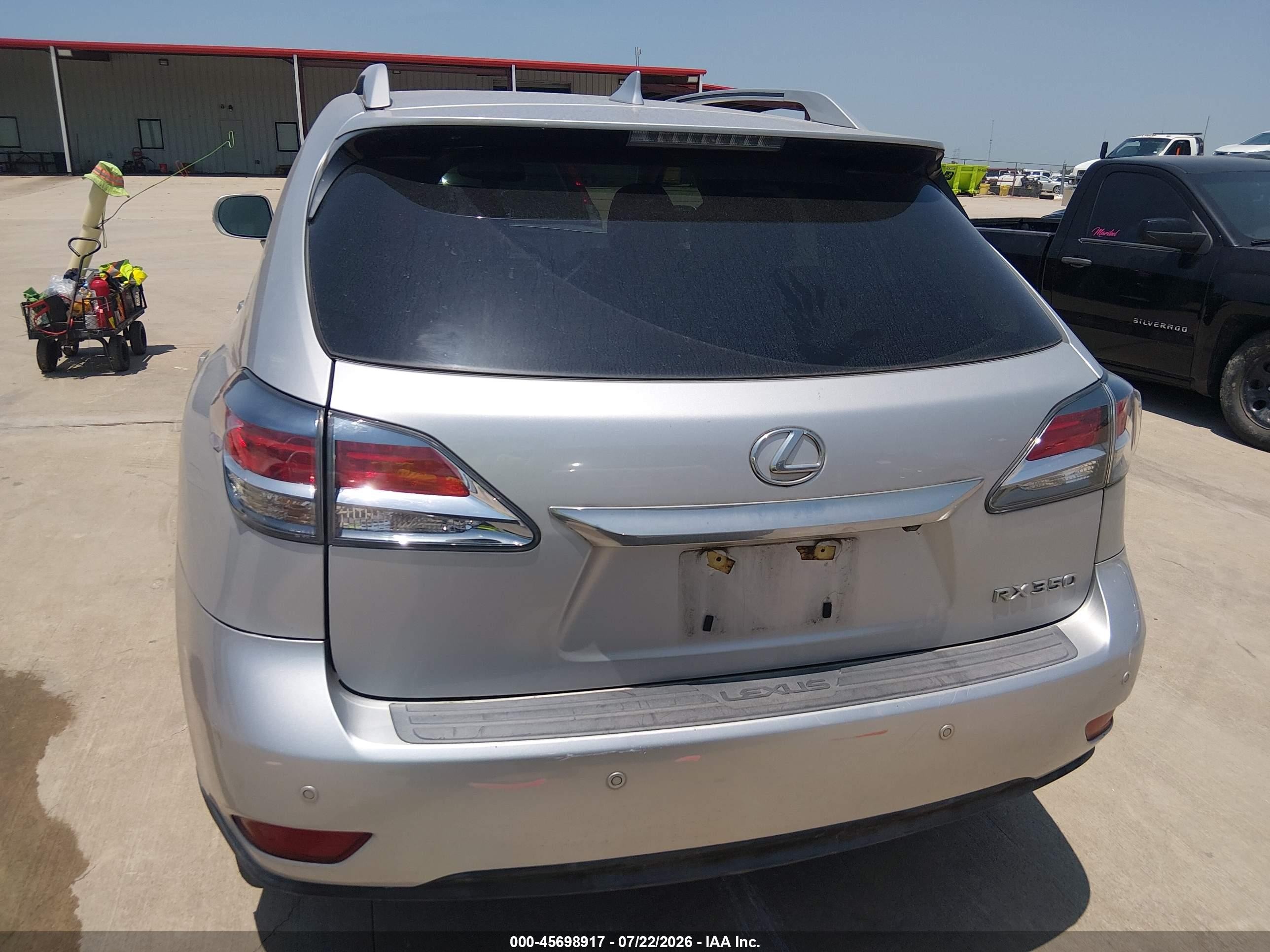 2015 Lexus Rx 350   Silver vin: 2T2ZK1BA4FC178243