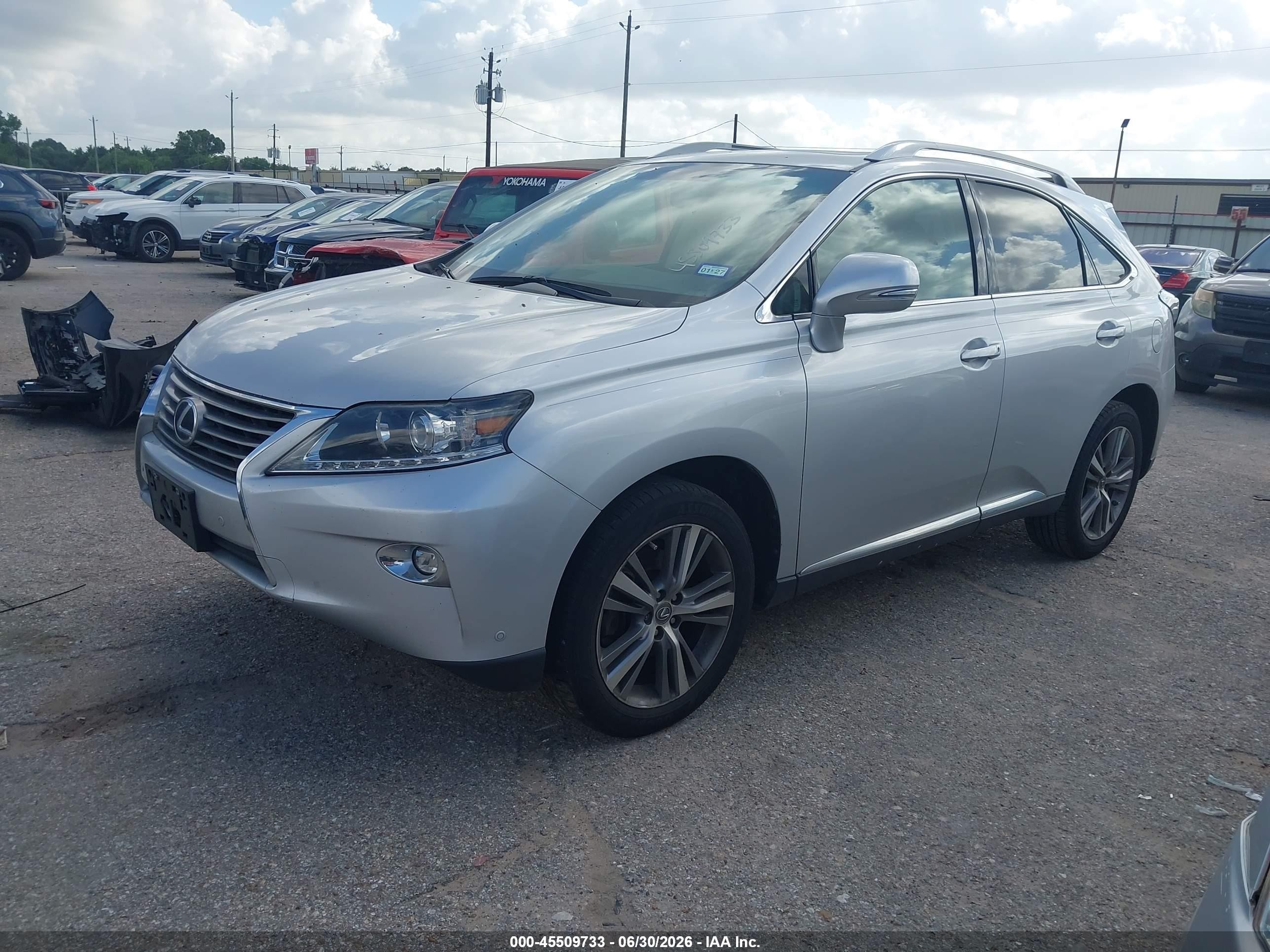 2015 Lexus Rx 350   Silver vin: 2T2ZK1BA4FC179182