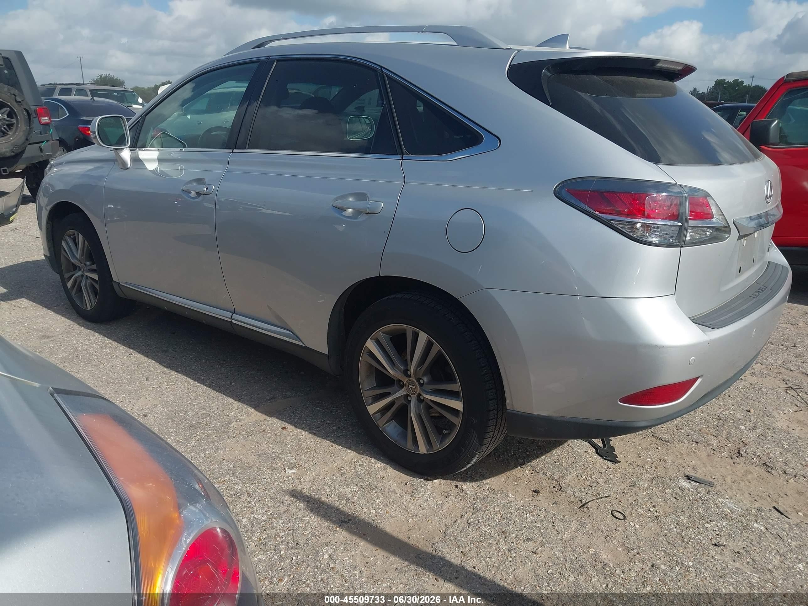 2015 Lexus Rx 350   Silver vin: 2T2ZK1BA4FC179182