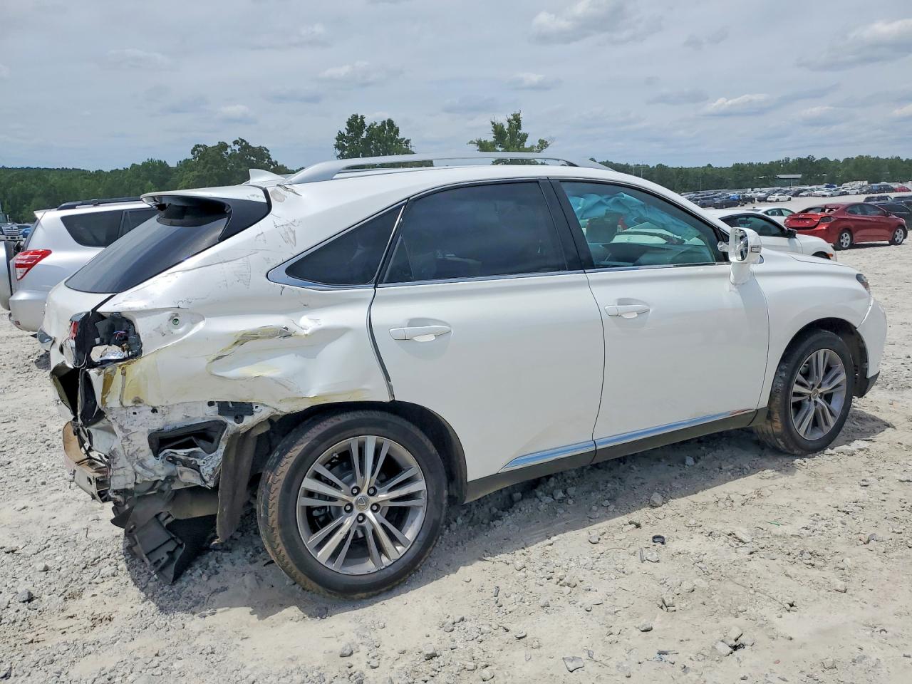 2015 Lexus Rx 350 Белый vin: 2T2ZK1BA4FC179439