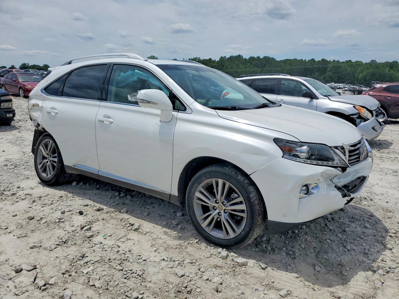 2015 Lexus Rx 350 Белый vin: 2T2ZK1BA4FC179439