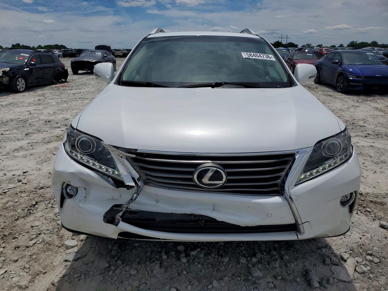 2015 Lexus Rx 350 Белый vin: 2T2ZK1BA4FC179439