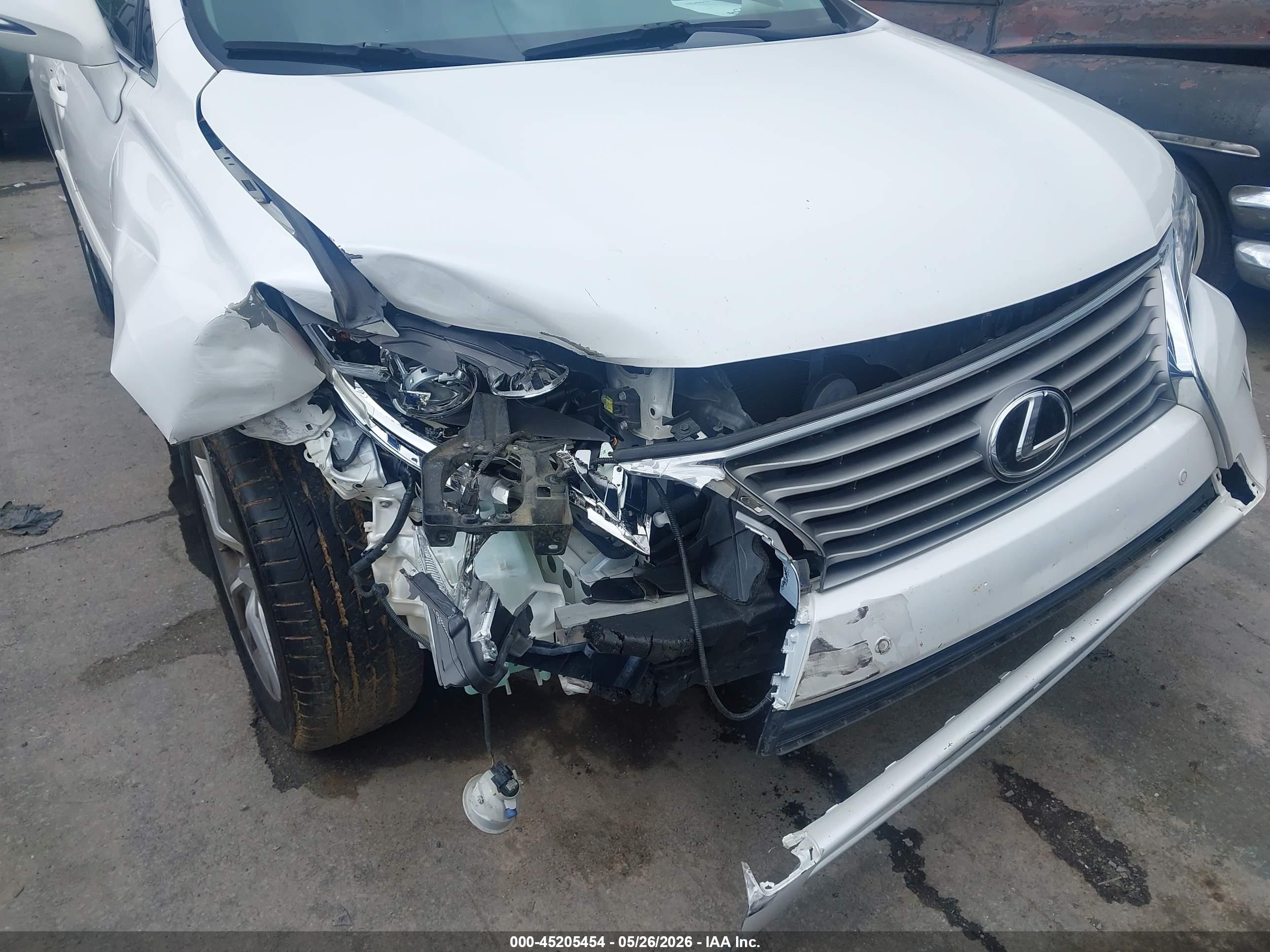 2015 Lexus Rx 350 White vin: 2T2ZK1BA4FC179635