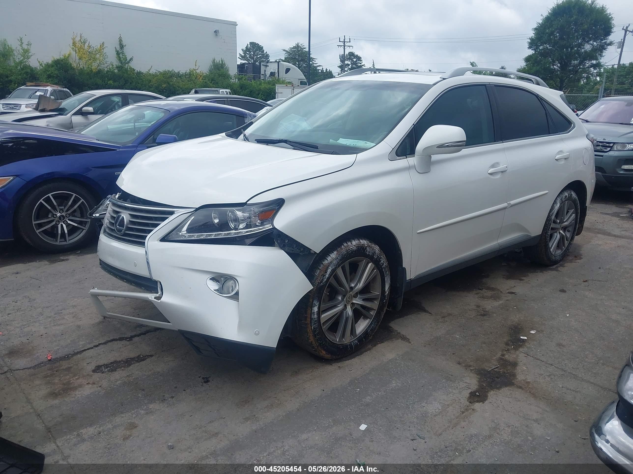 2015 Lexus Rx 350 White vin: 2T2ZK1BA4FC179635