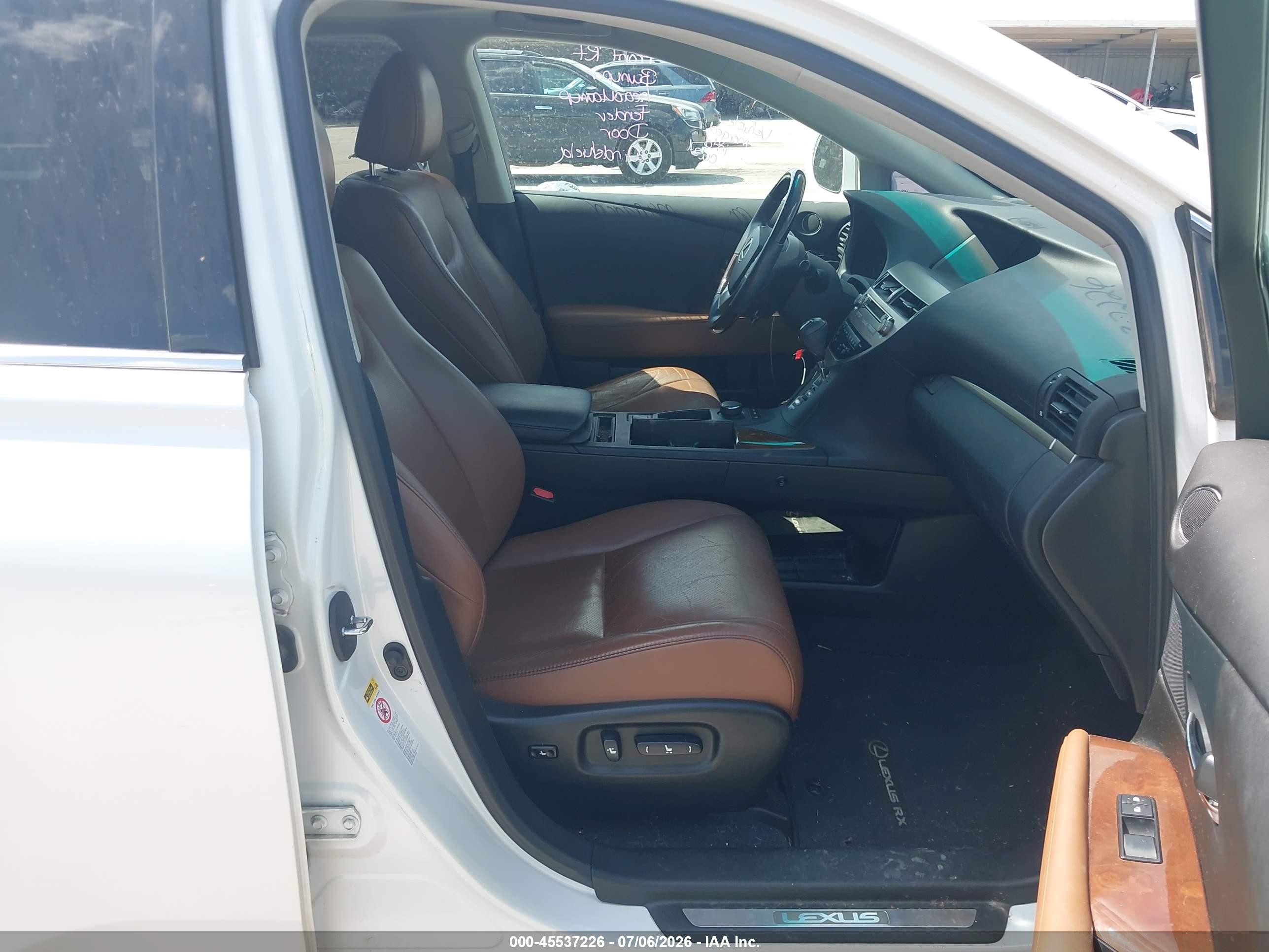2015 Lexus Rx 350   White vin: 2T2ZK1BA4FC186648