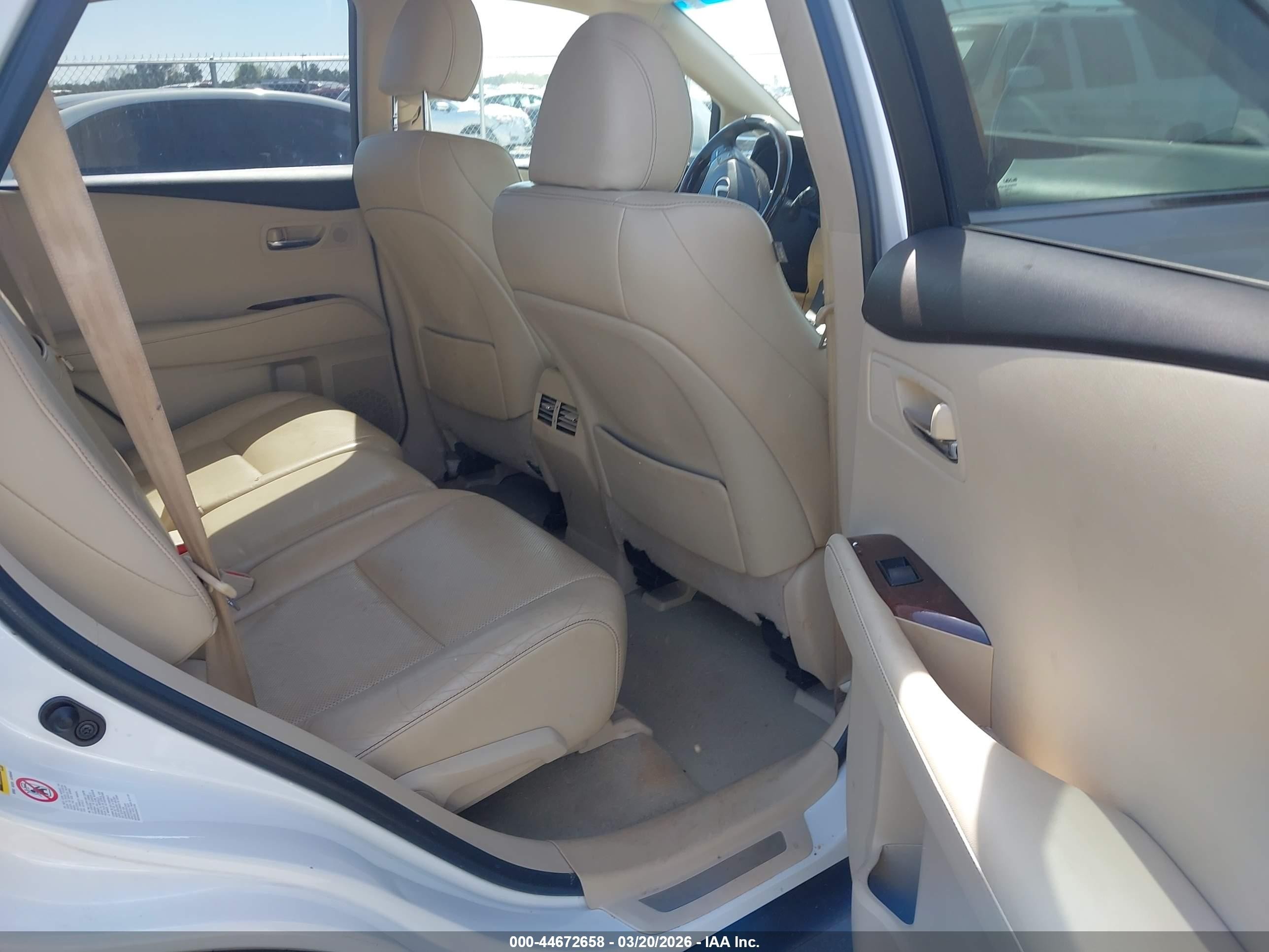 2015 Lexus Rx 350   White vin: 2T2ZK1BA4FC191283
