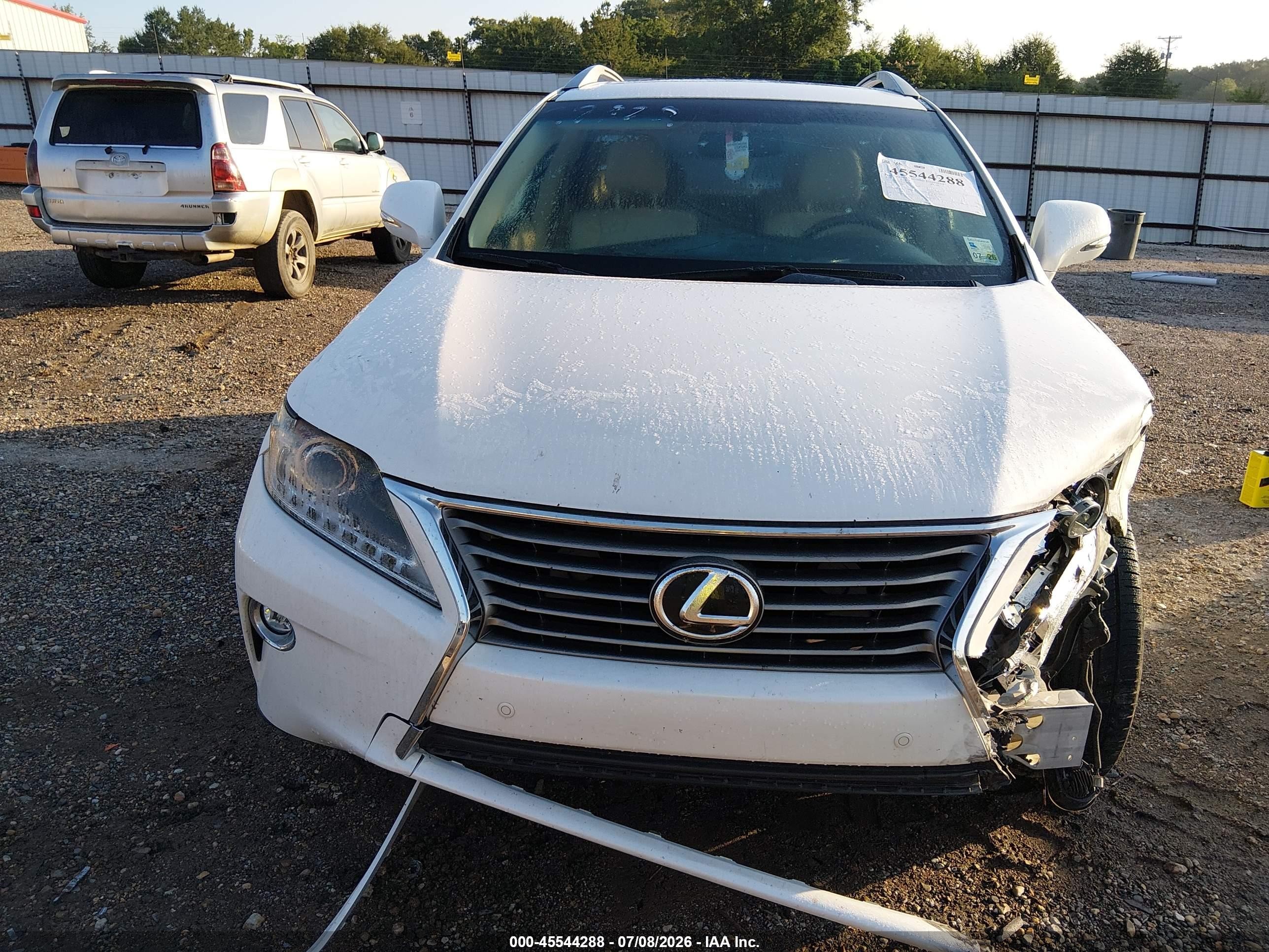 2015 Lexus Rx 350   White vin: 2T2ZK1BA4FC193339