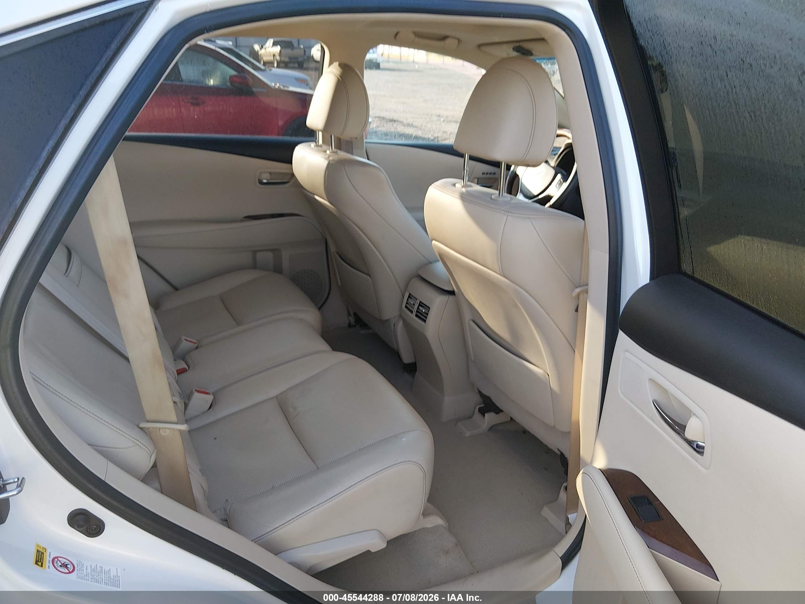 2015 Lexus Rx 350   White vin: 2T2ZK1BA4FC193339