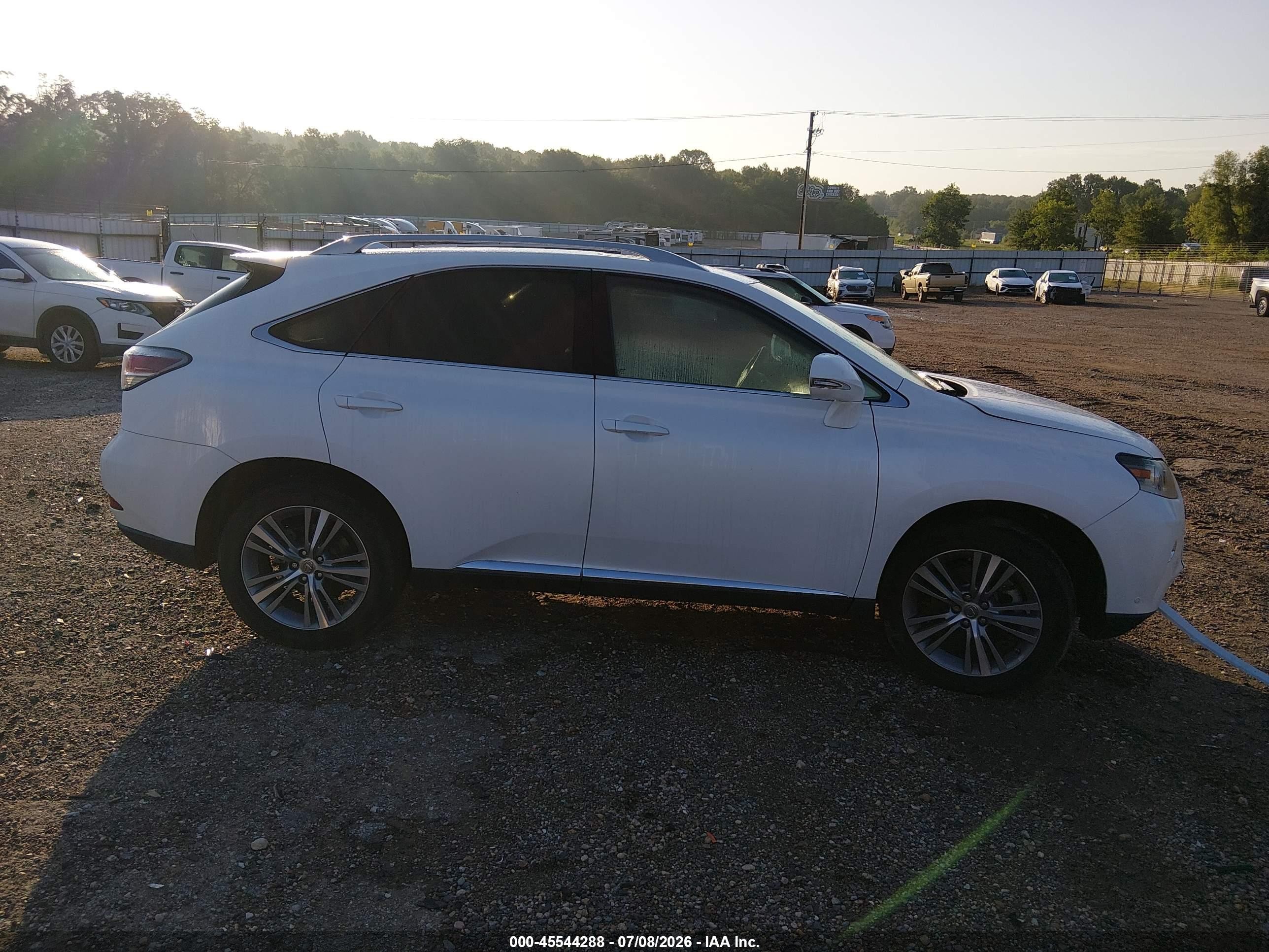 2015 Lexus Rx 350   White vin: 2T2ZK1BA4FC193339