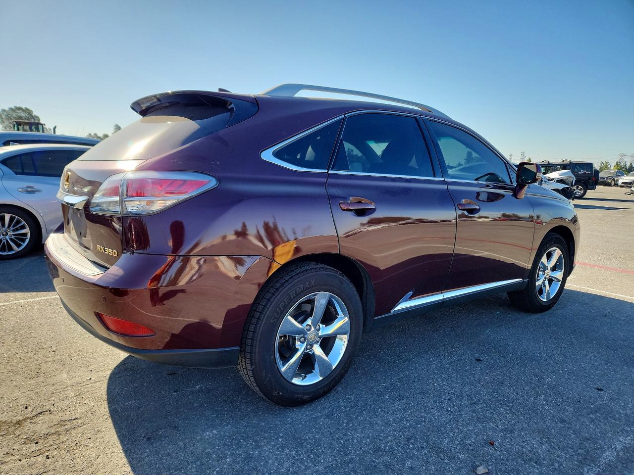 2015 Lexus Rx 350 Burgundy vin: 2T2ZK1BA4FC195690