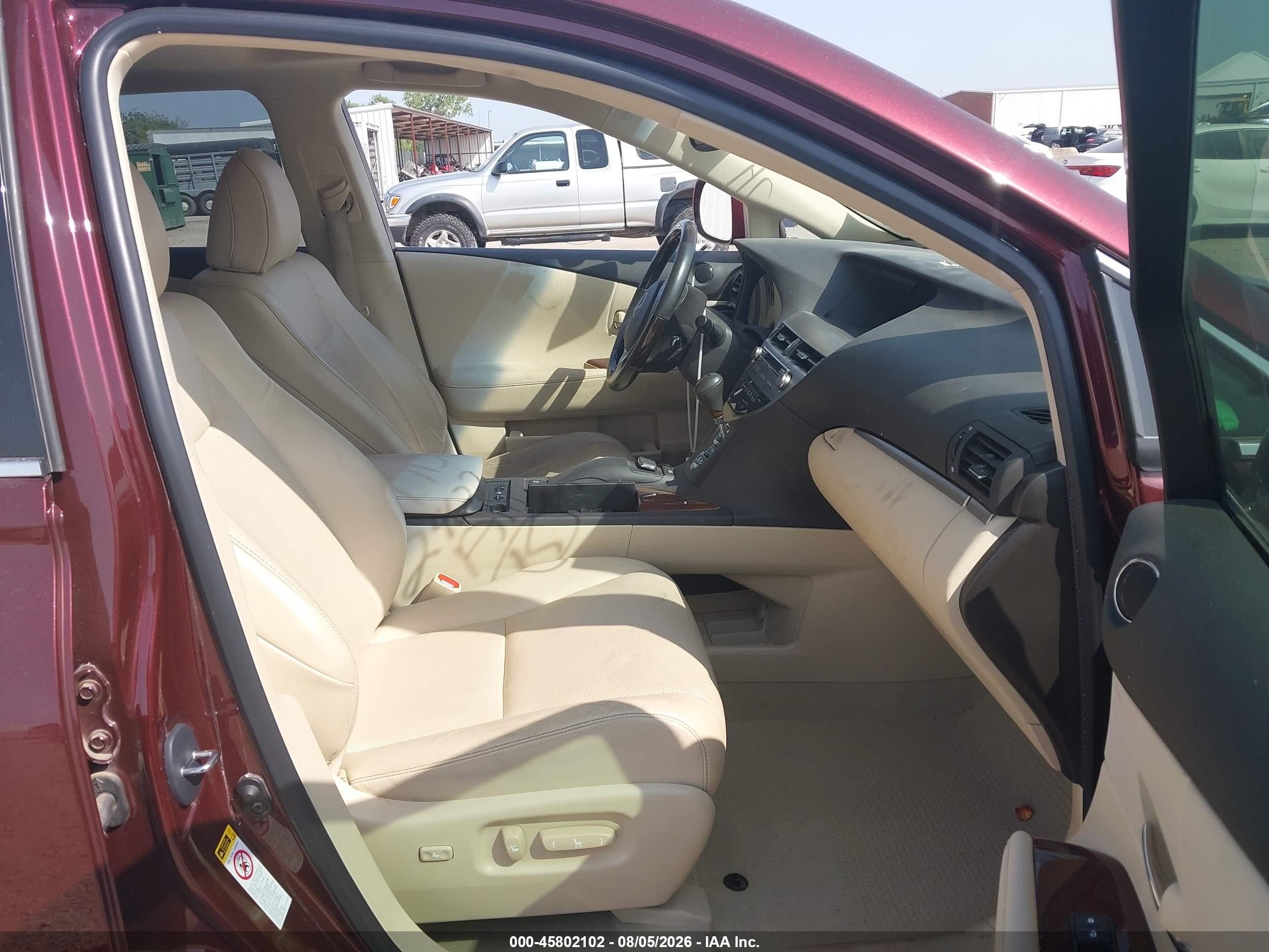2015 Lexus Rx 350   Burgundy vin: 2T2ZK1BA4FC199836