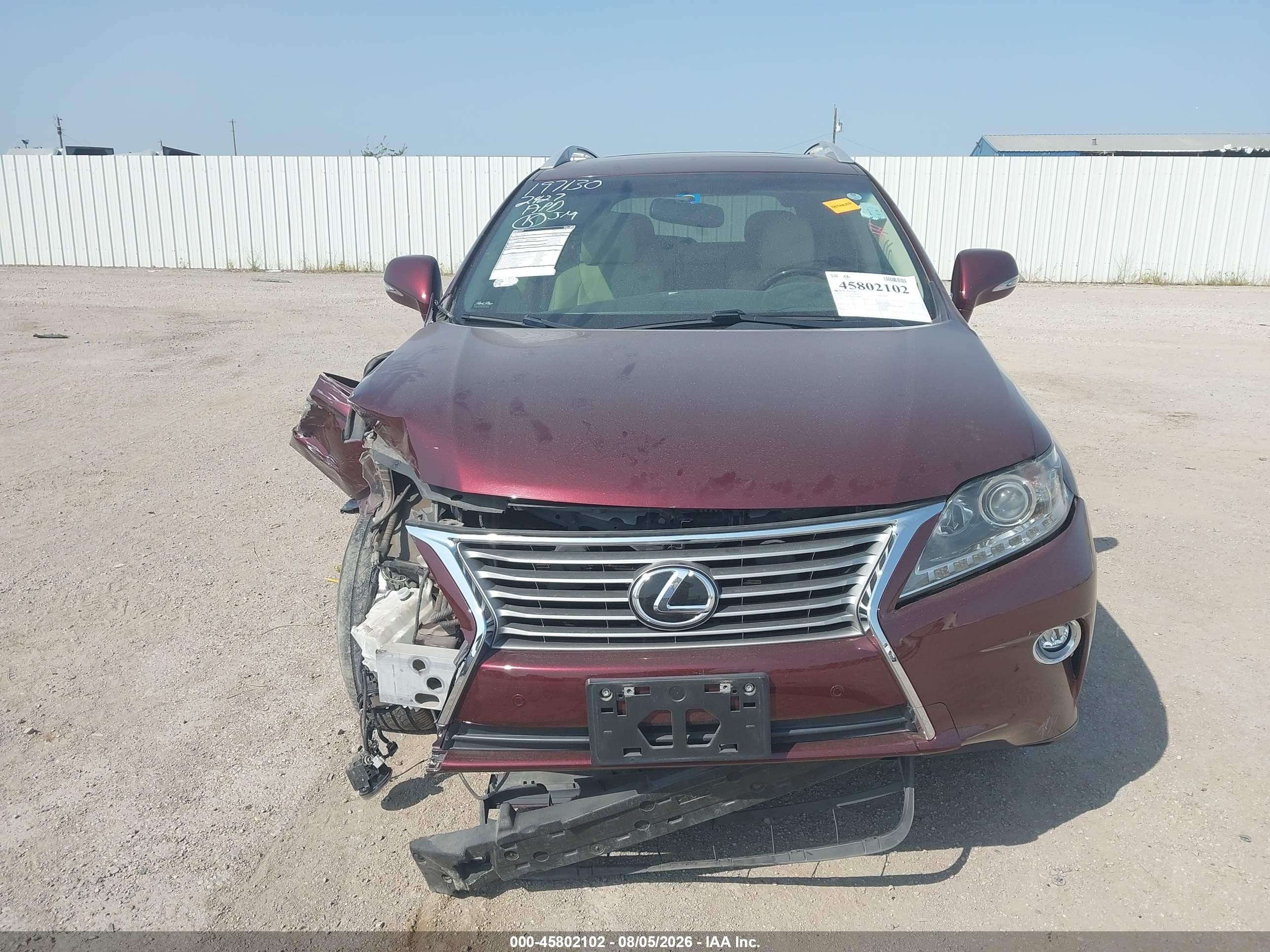 2015 Lexus Rx 350   Burgundy vin: 2T2ZK1BA4FC199836