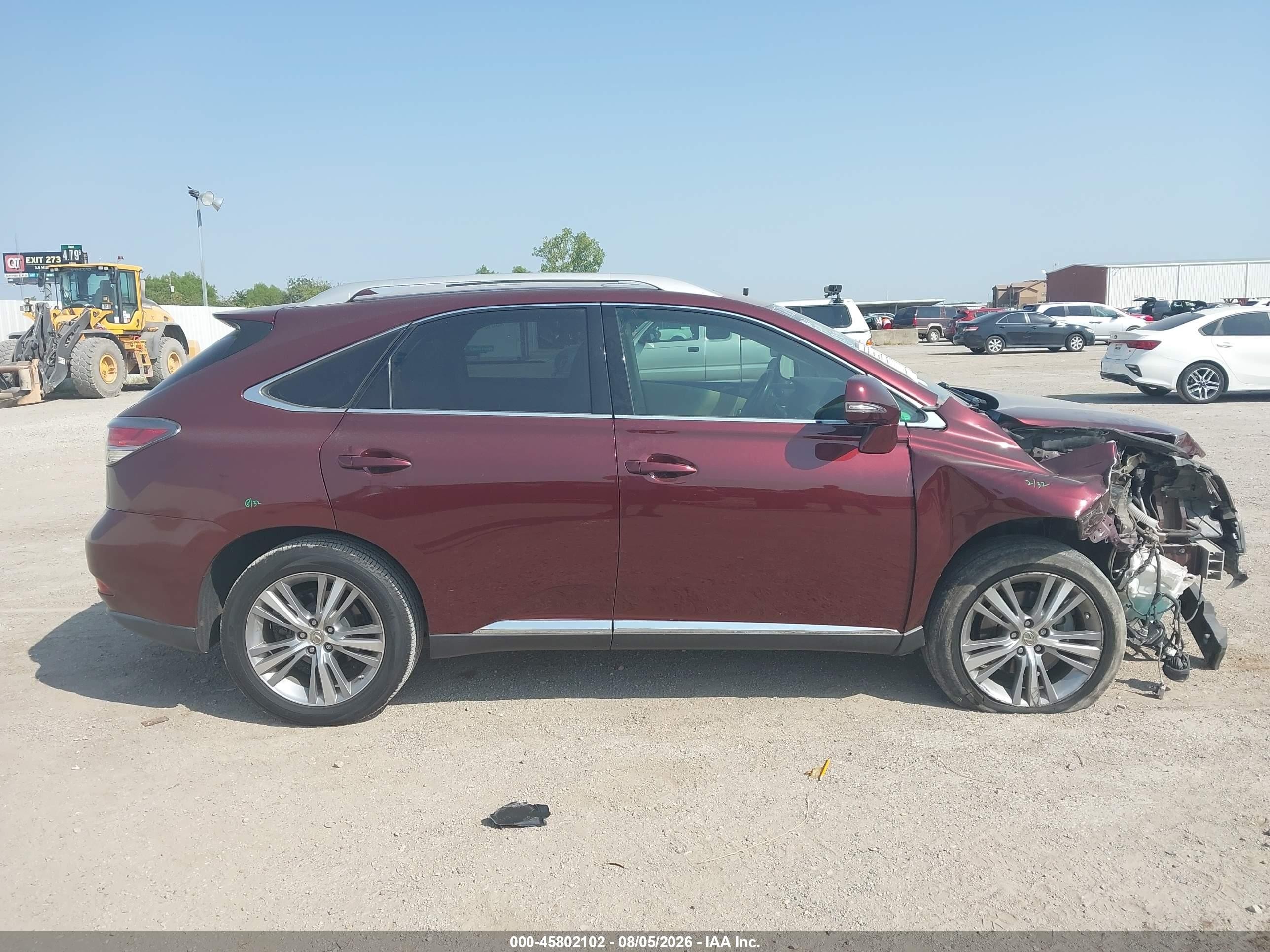 2015 Lexus Rx 350   Burgundy vin: 2T2ZK1BA4FC199836