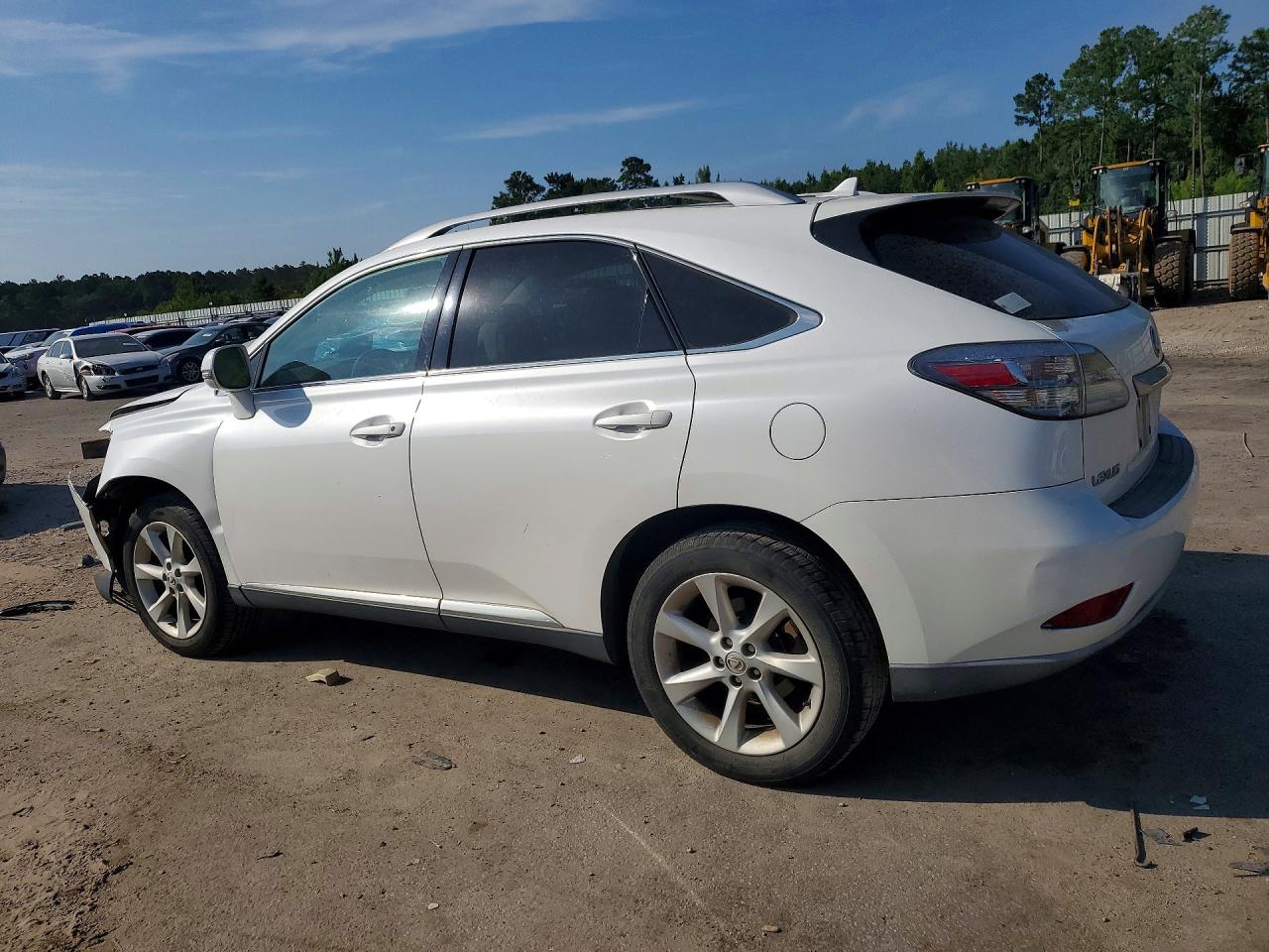 2010 Lexus Rx 350 White vin: 2T2ZK1BA5AC003122