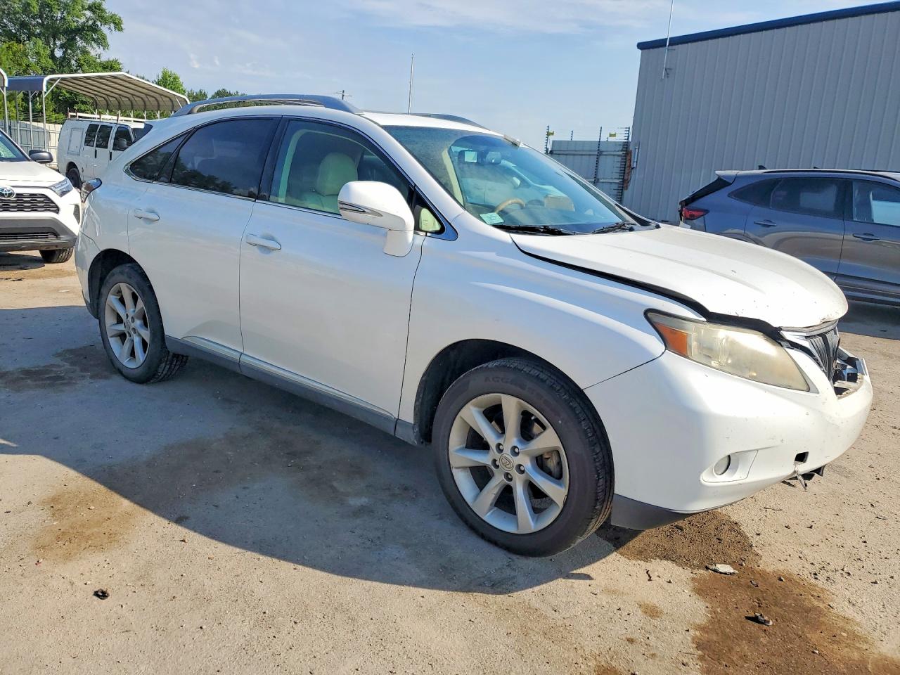 2010 Lexus Rx 350 White vin: 2T2ZK1BA5AC003122