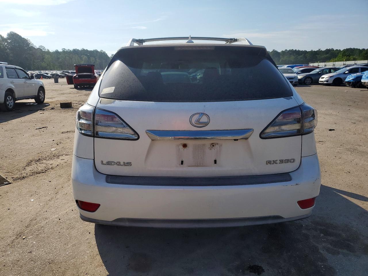 2010 Lexus Rx 350 White vin: 2T2ZK1BA5AC003122