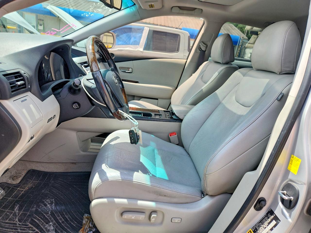 2010 Lexus Rx 350 Silver vin: 2T2ZK1BA5AC010944