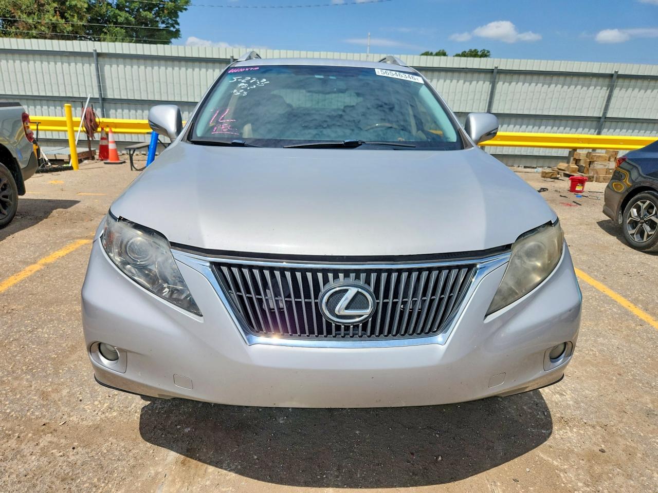 2010 Lexus Rx 350 Silver vin: 2T2ZK1BA5AC010944