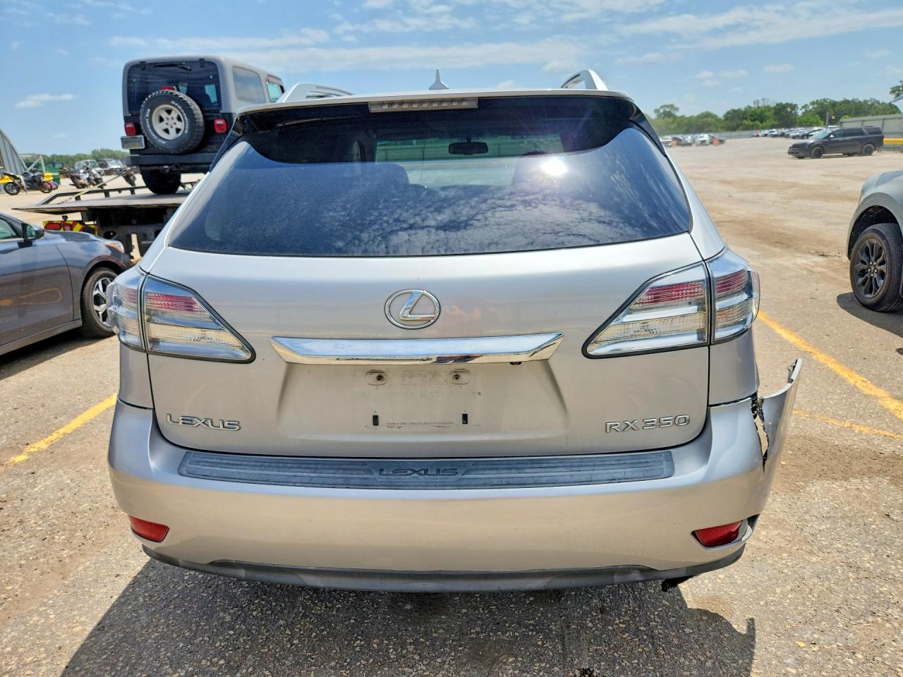 2010 Lexus Rx 350 Silver vin: 2T2ZK1BA5AC010944
