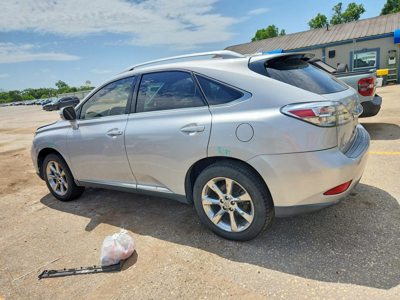 2010 Lexus Rx 350 Silver vin: 2T2ZK1BA5AC010944