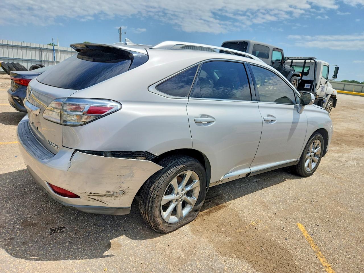 2010 Lexus Rx 350 Silver vin: 2T2ZK1BA5AC010944
